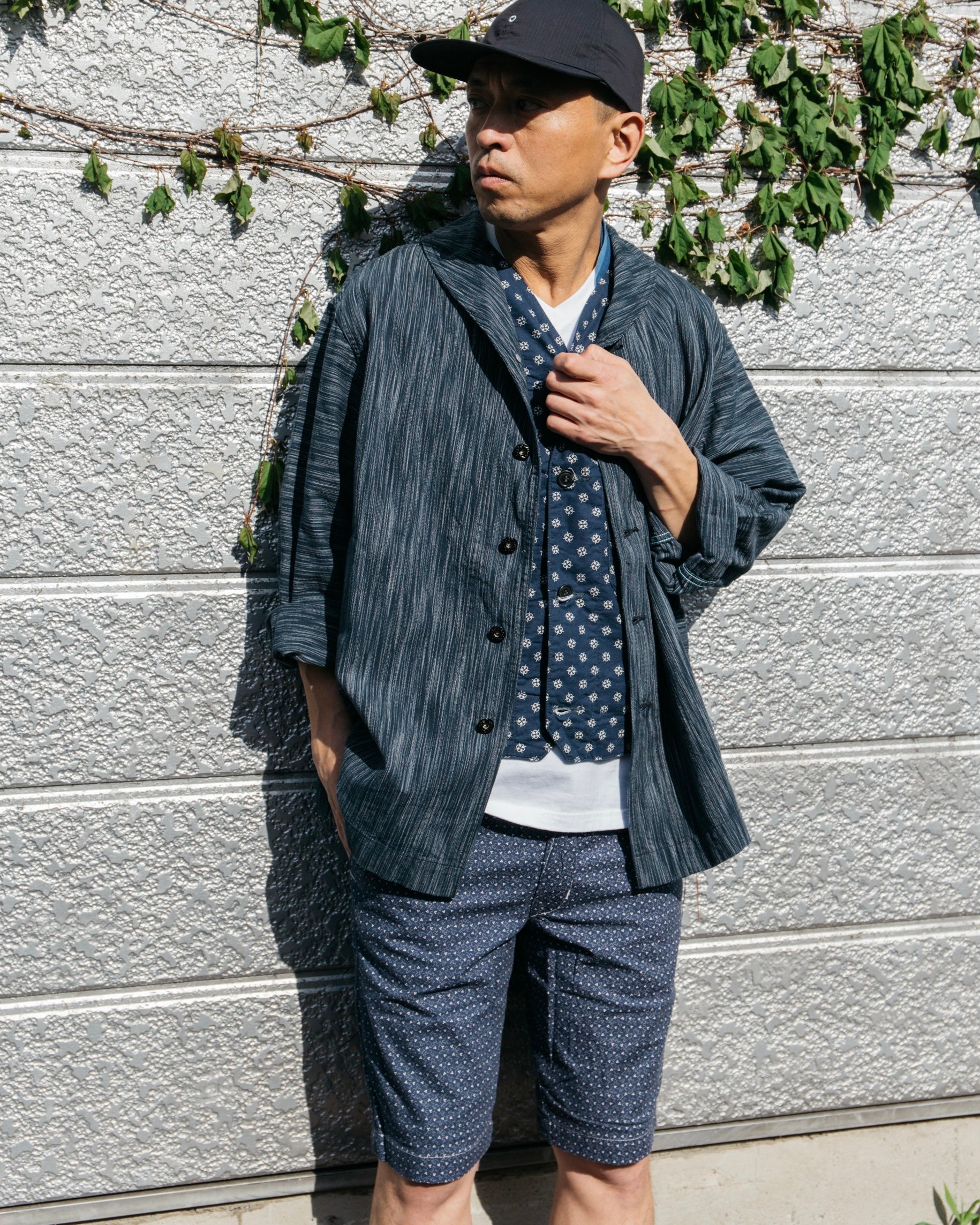 #2114R-IKT NAVY-BLU-R : ikat indigo