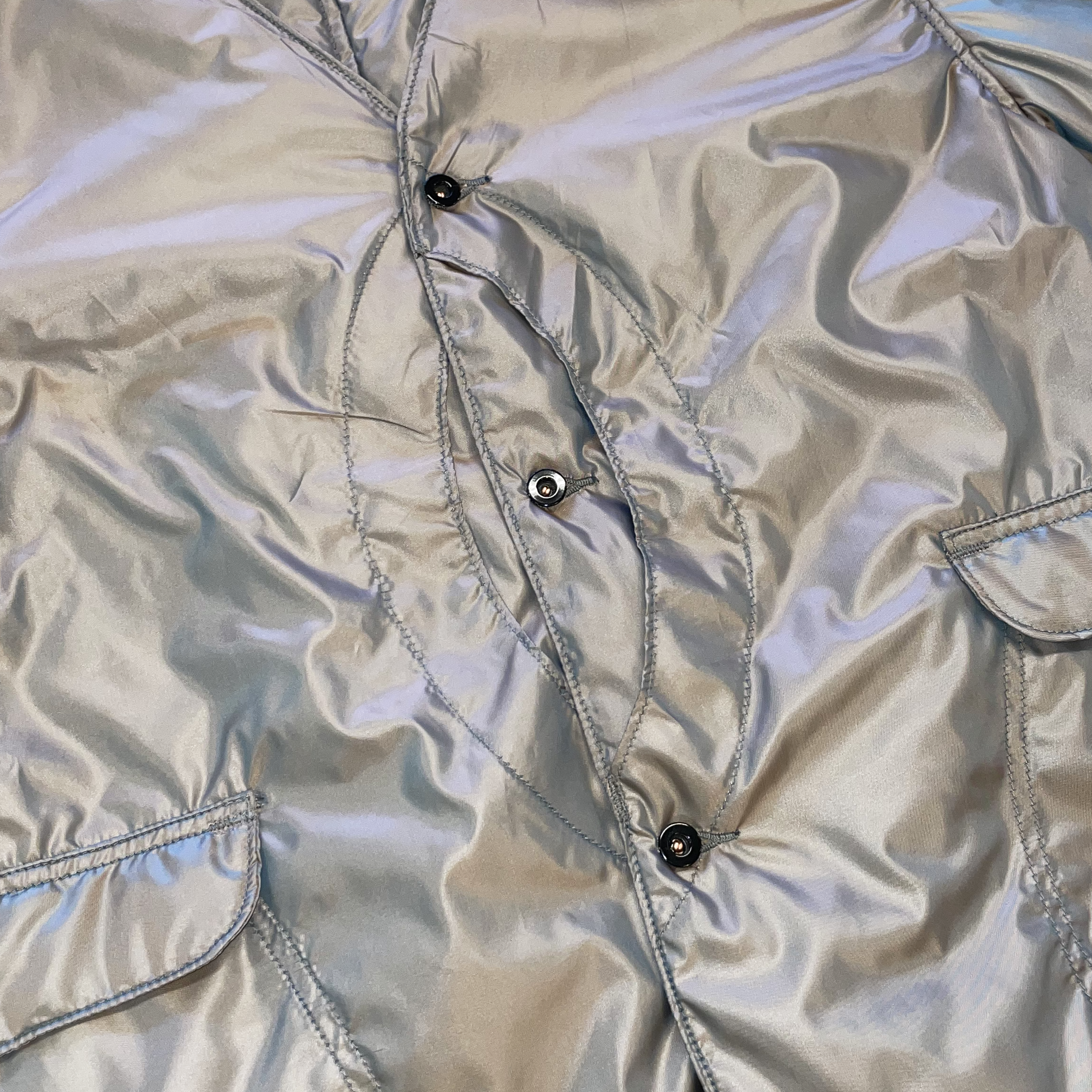 #1267B Royal Traveler Shirt-1/2 PT5 : poly taffeta w/ thinsulate brown iridescent