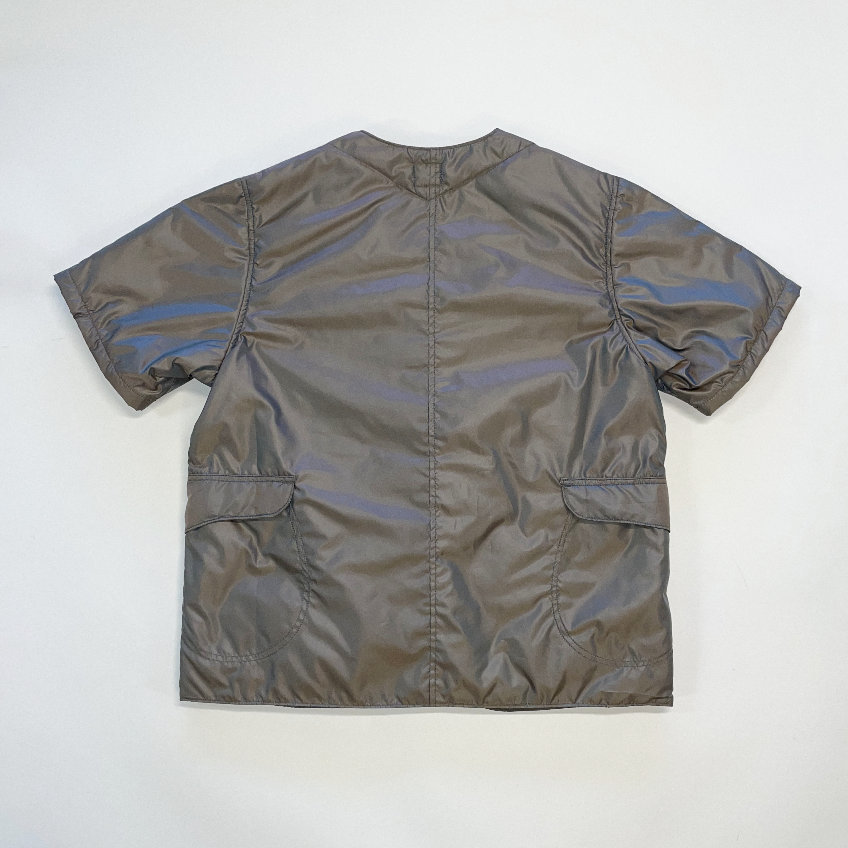#1267B Royal Traveler Shirt-1/2 PT5 : poly taffeta w/ thinsulate brown iridescent