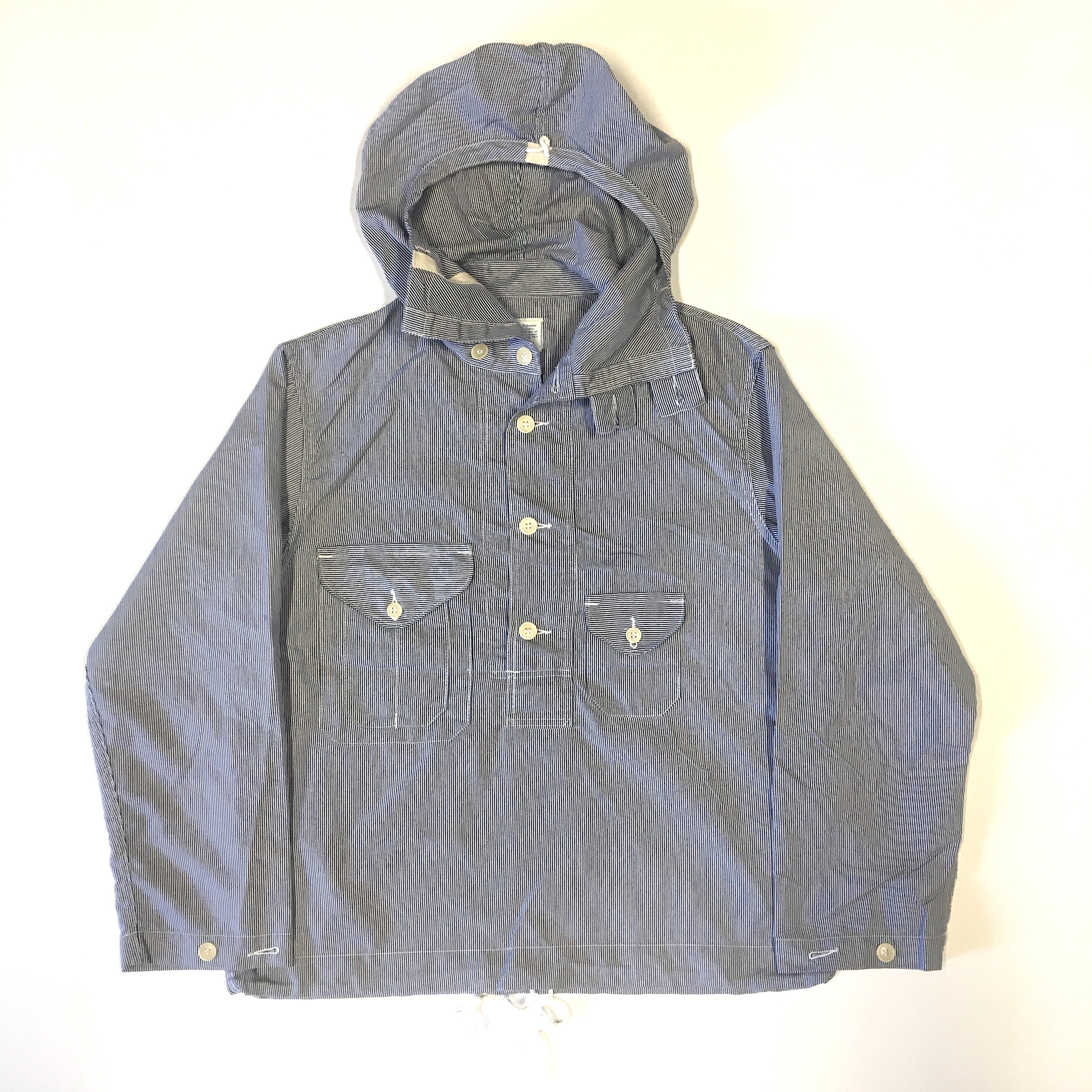 1192 Sea-Cruz Parka : poly cotton cord blue 