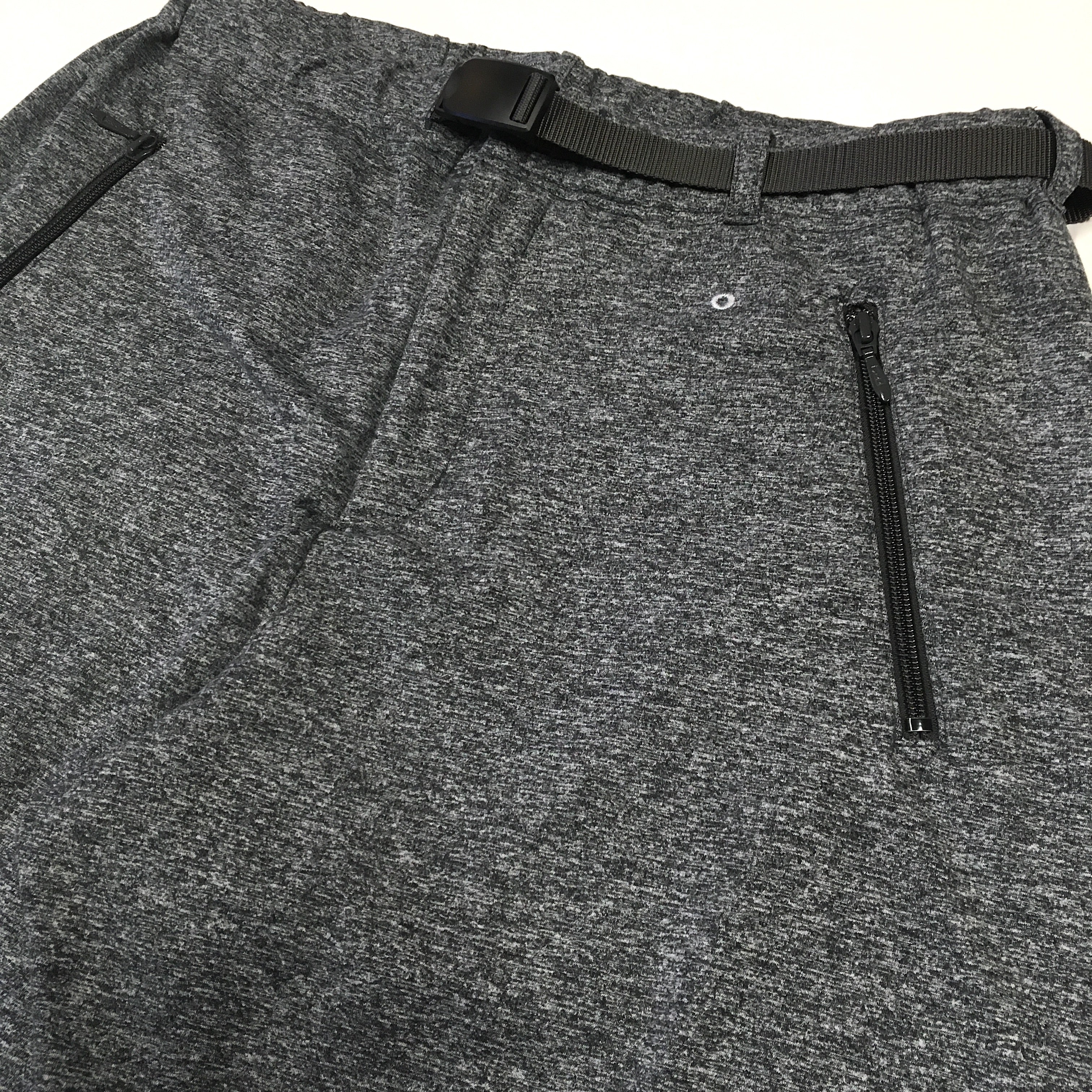 #3604-PJ2 E-Z shorts : light weight poly jersey ash heather