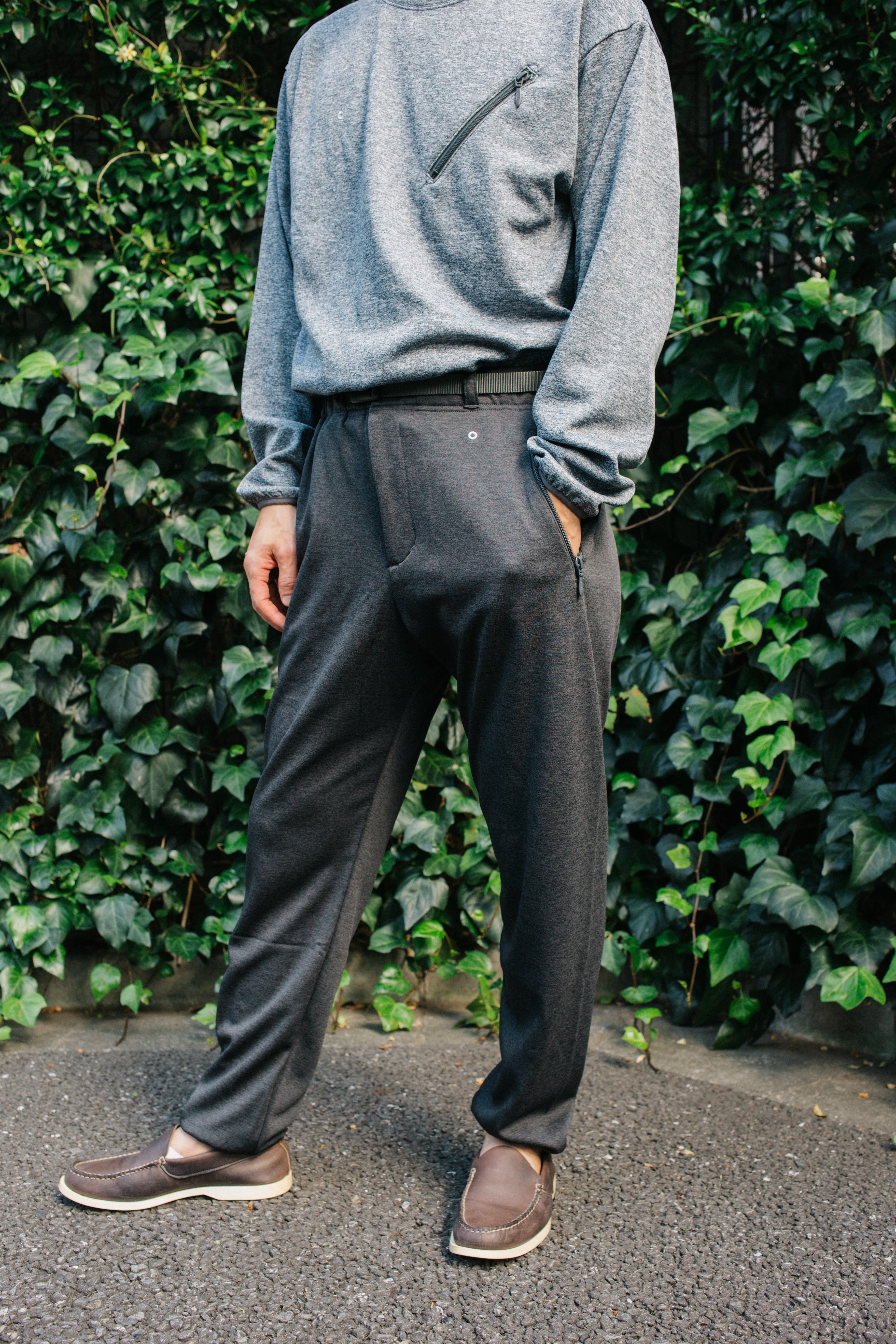 #3611-J1 EZ Top 2 : poly jersey charcoal