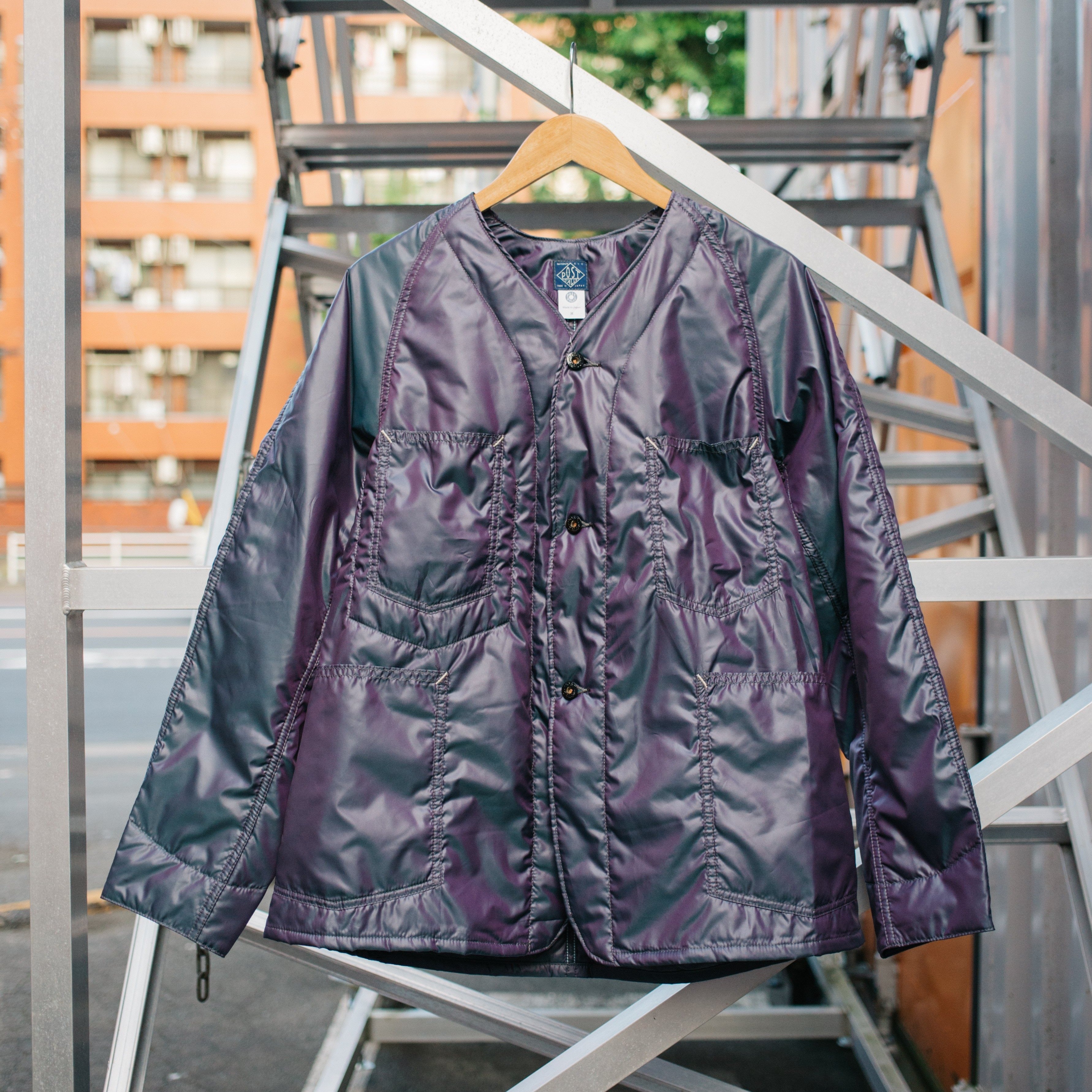 #3103 POST 42 DV PT4 : poly taffeta w/ thinsulate navy iridescent