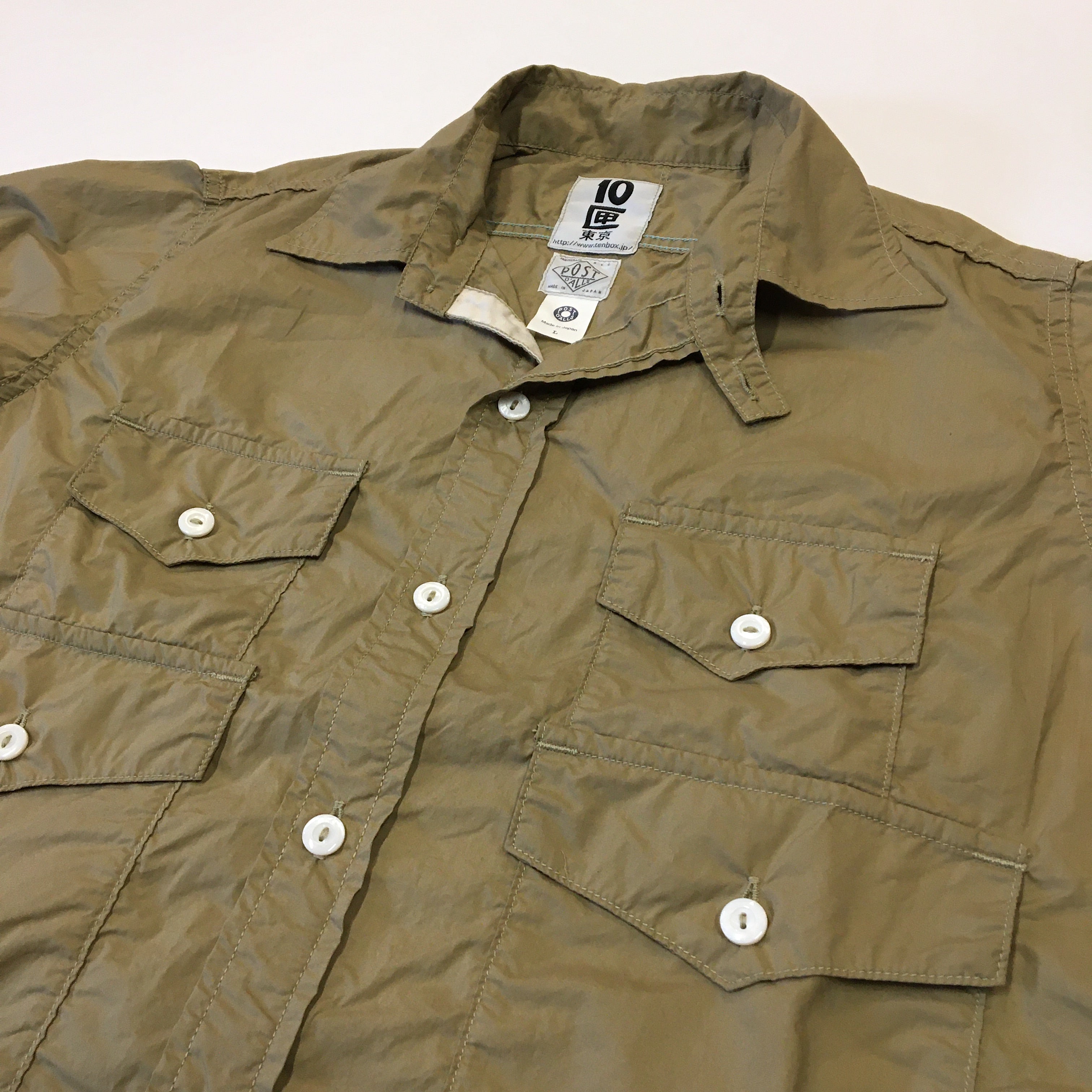 #TB02-CT TENBOX x Post O’Alls : Traveler Shirt