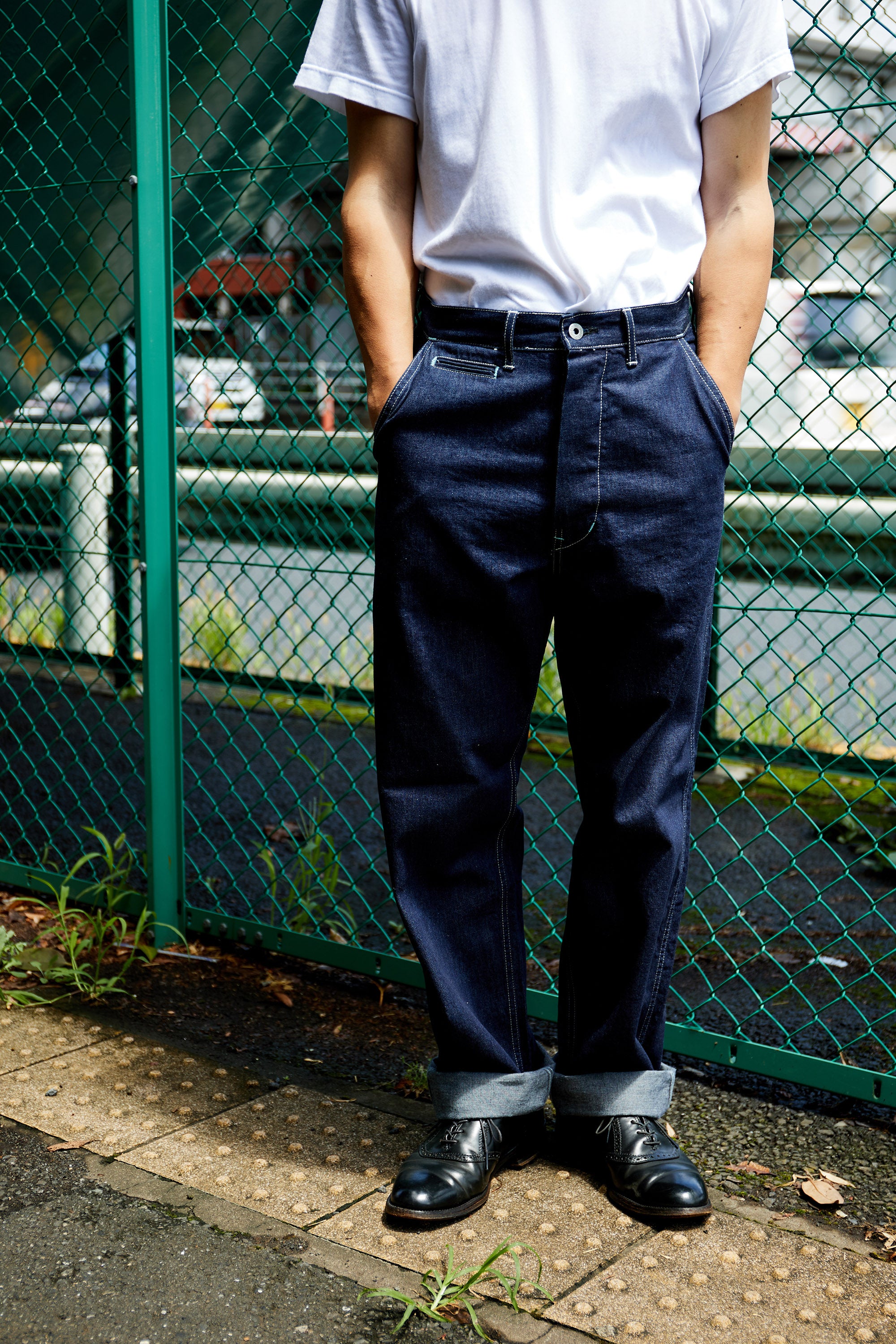 #3305 DeLaware 2 01 : 10 oz. denim indigo