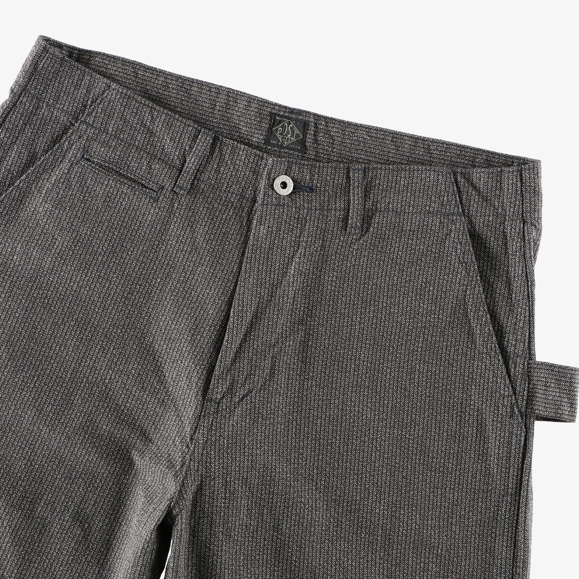 #3301 Mainter Pants SH / grey heather stripe charcoal