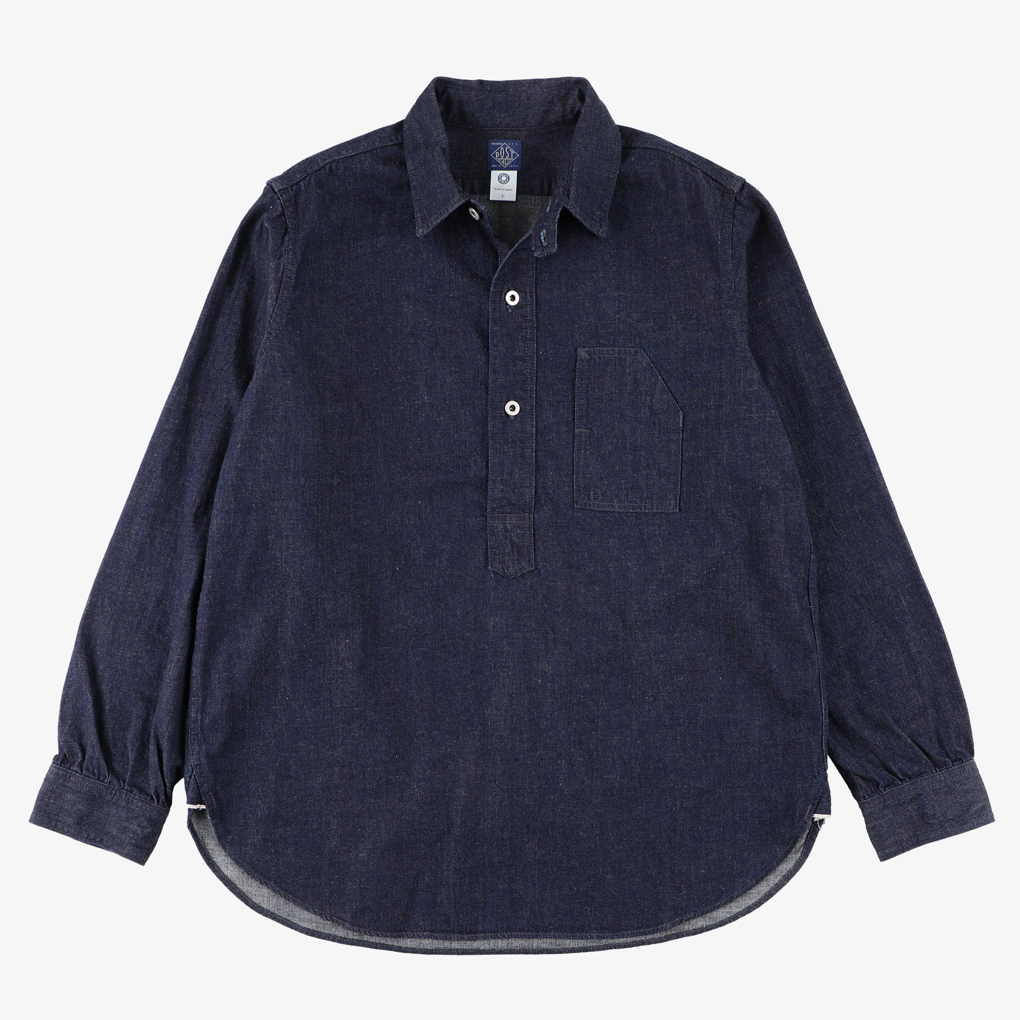 #1201 No.1 Shirt 8D / 8oz denim indigo