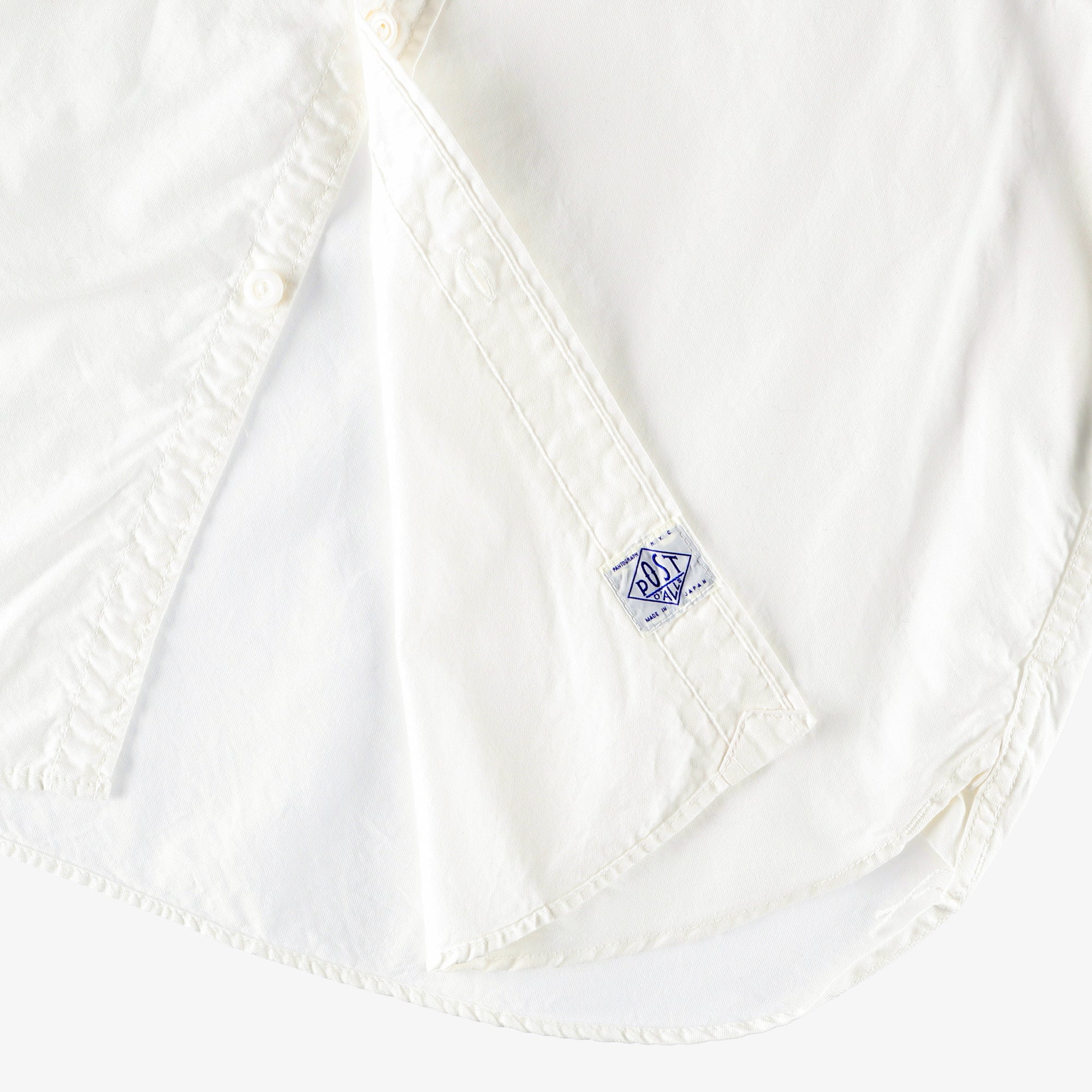 #2216 The POST III-R-W CO : cotton oxford white