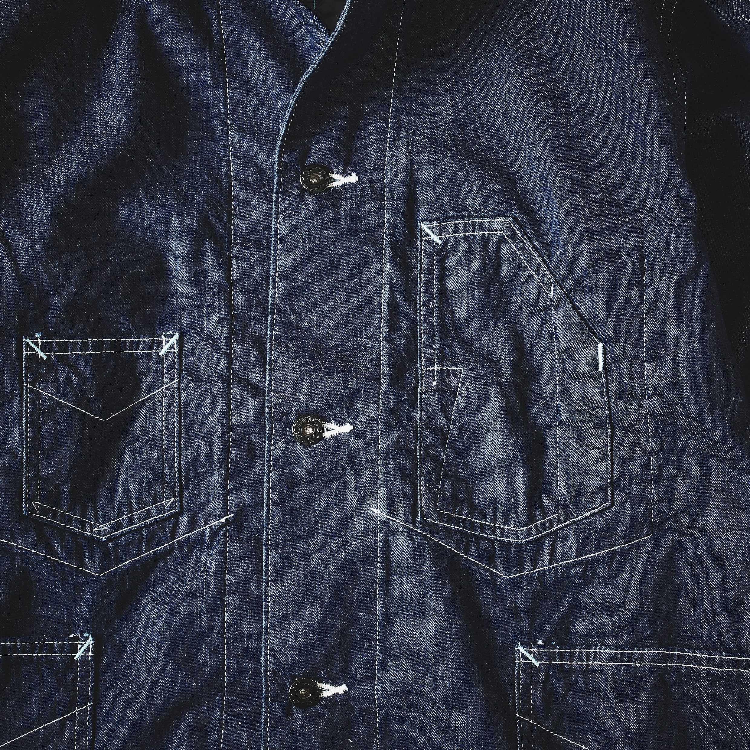 #3111-8DI De Luxe Railroader 2 : 8 oz. denim w/taffeta lining indigo