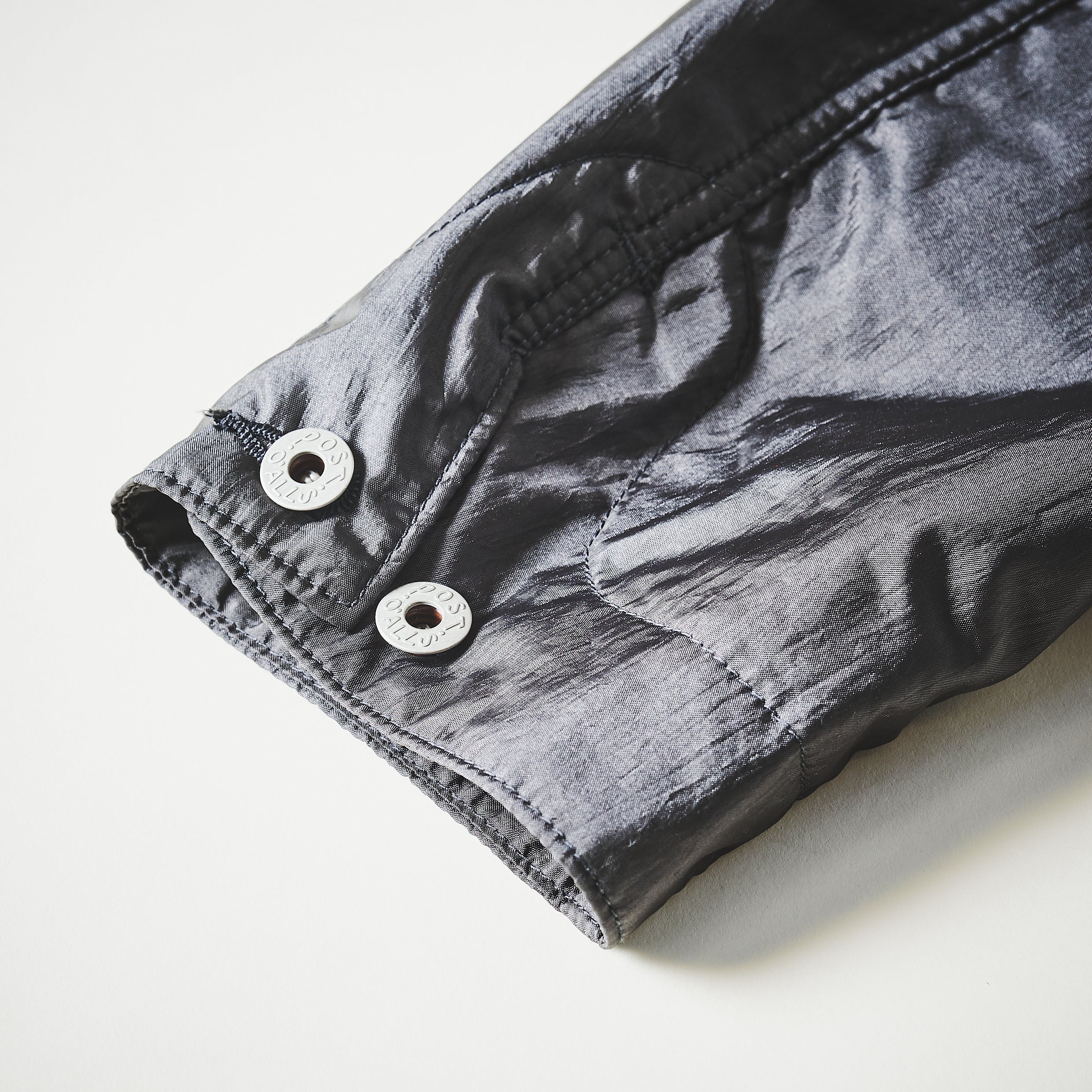 #3111DV-CT1 De Luxe Railroader 2 DV : crinkle nylon taffeta w/Thinsulate charcoal