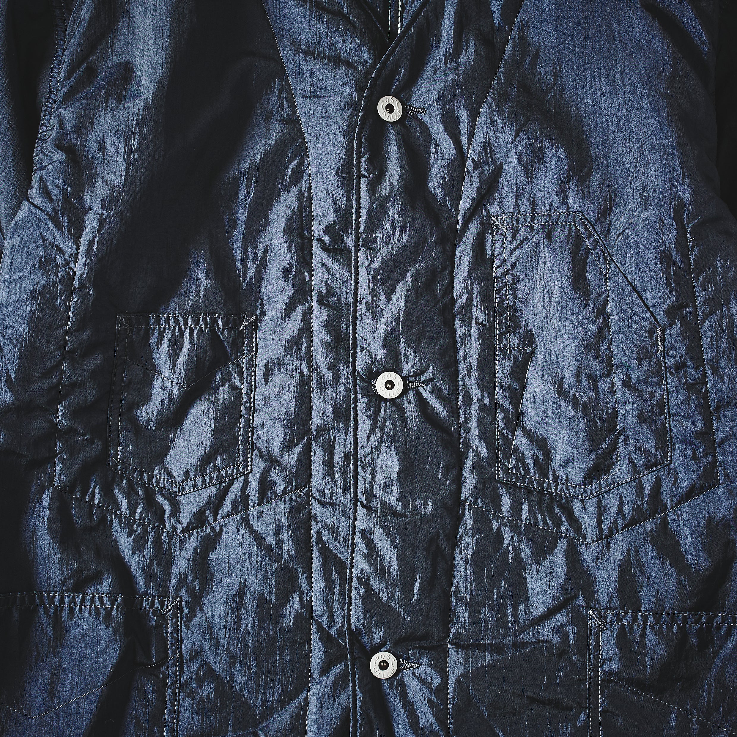#3111DV-CT2 De Luxe Railroader 2 DV : crinkle nylon taffeta w/Thinsulate dk.navy