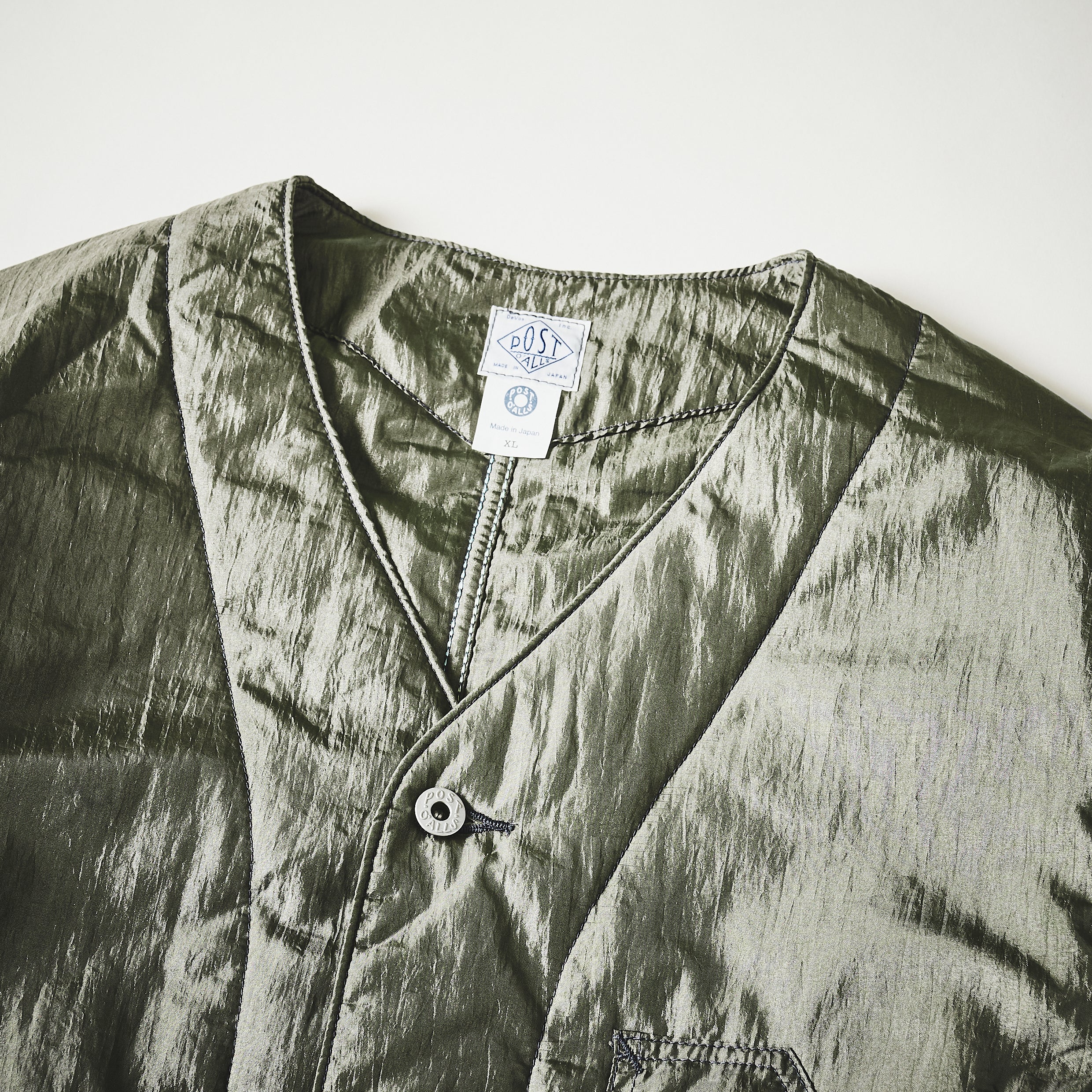 #3111DV-CT3 De Luxe Railroader 2 DV : crinkle nylon taffeta w/Thinsulate olive