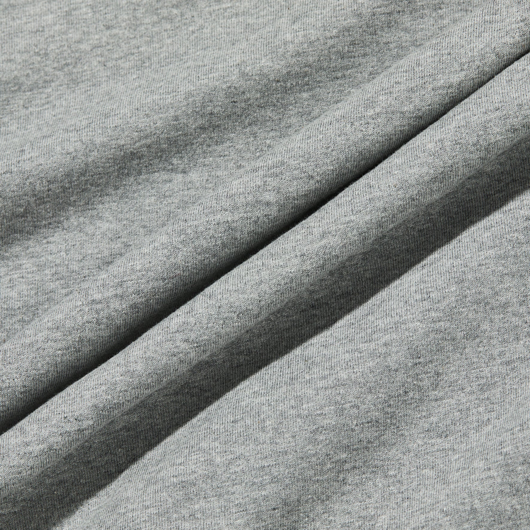 #3614 Crew Pocket T HJH : heavy wt. jersey grey heather