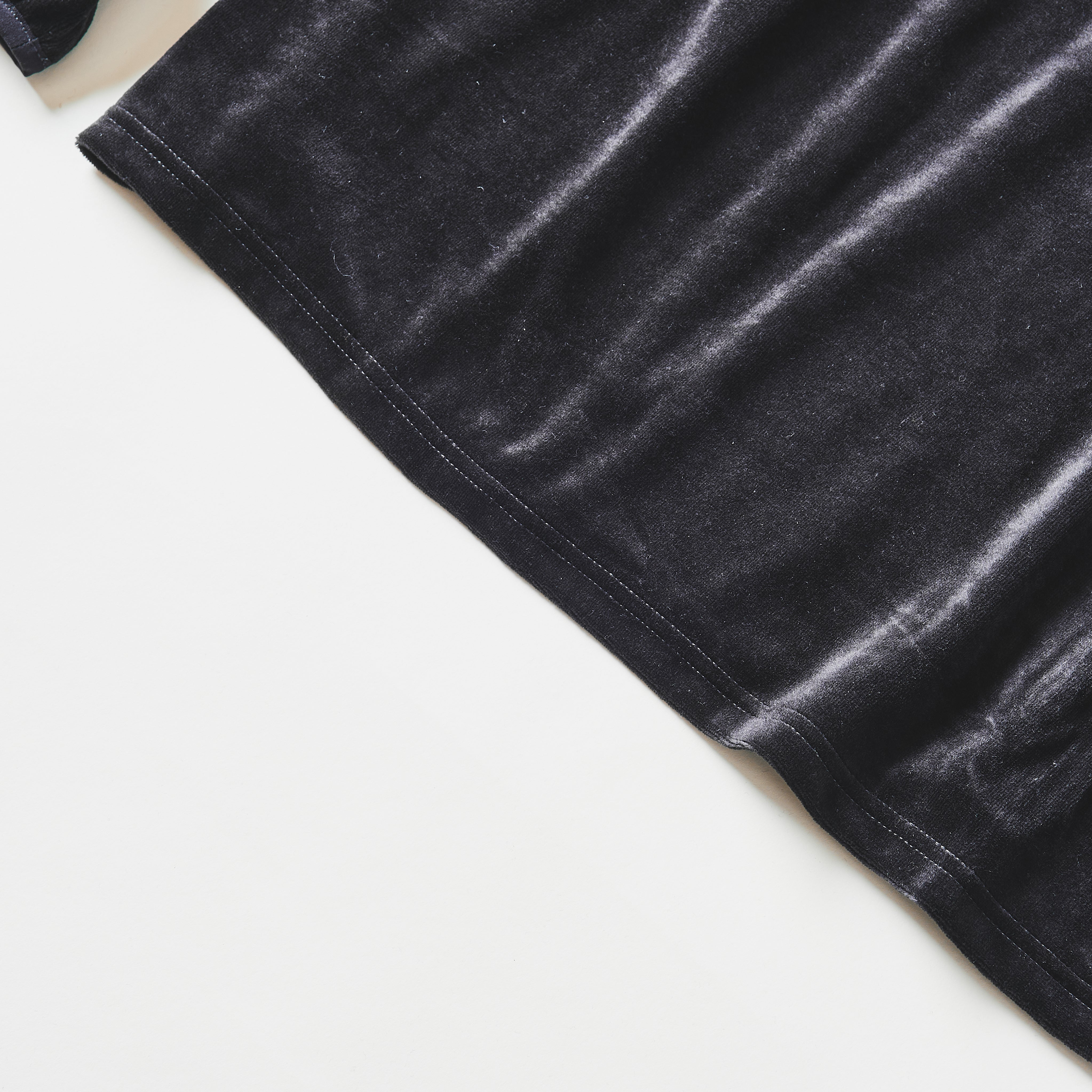 #3613-V3 E-Z Hoodie LLC 2 : poly/cotton velour black (Shop Special)