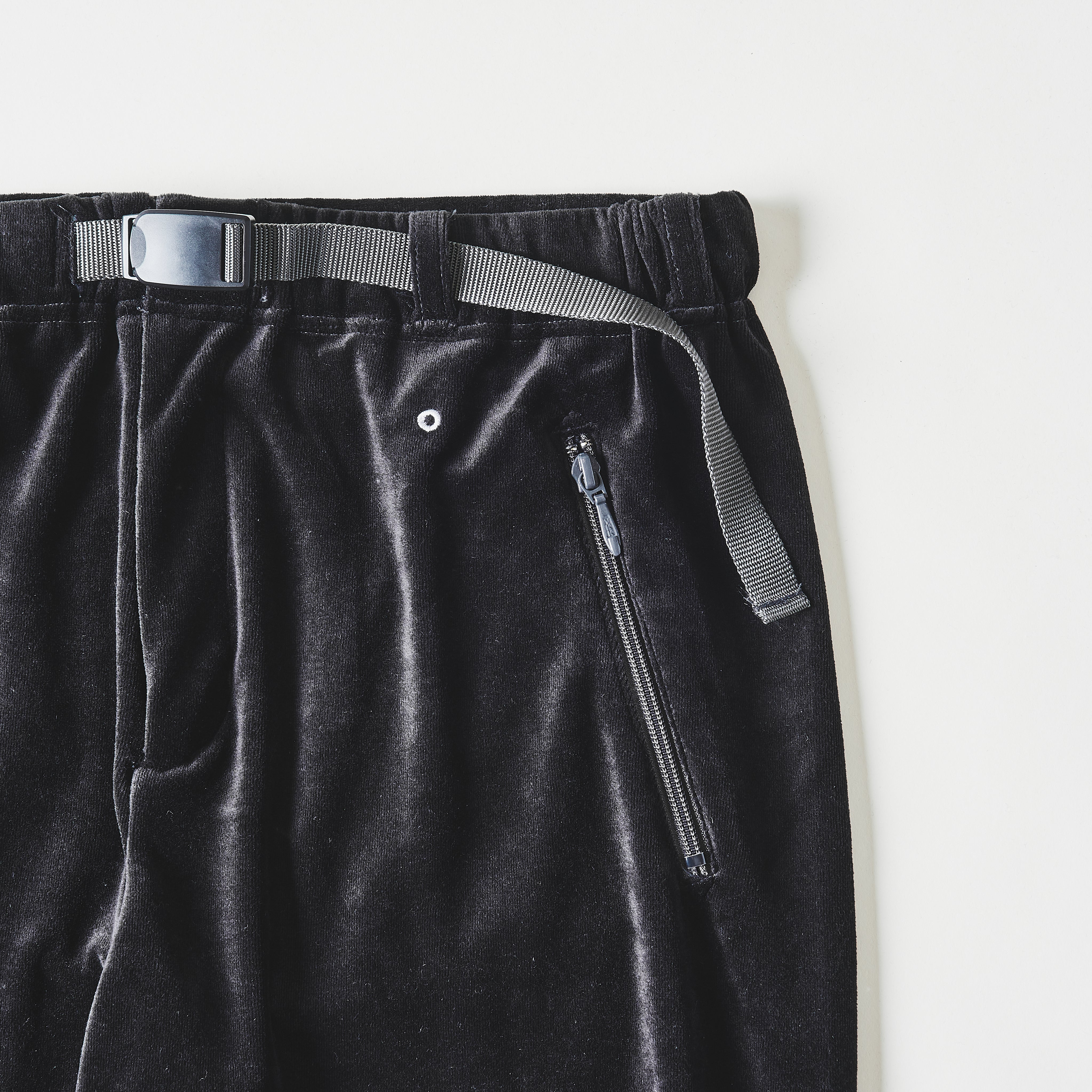 #3602-V3 E-Z Top : poly/cotton velour black (Shop Special)
