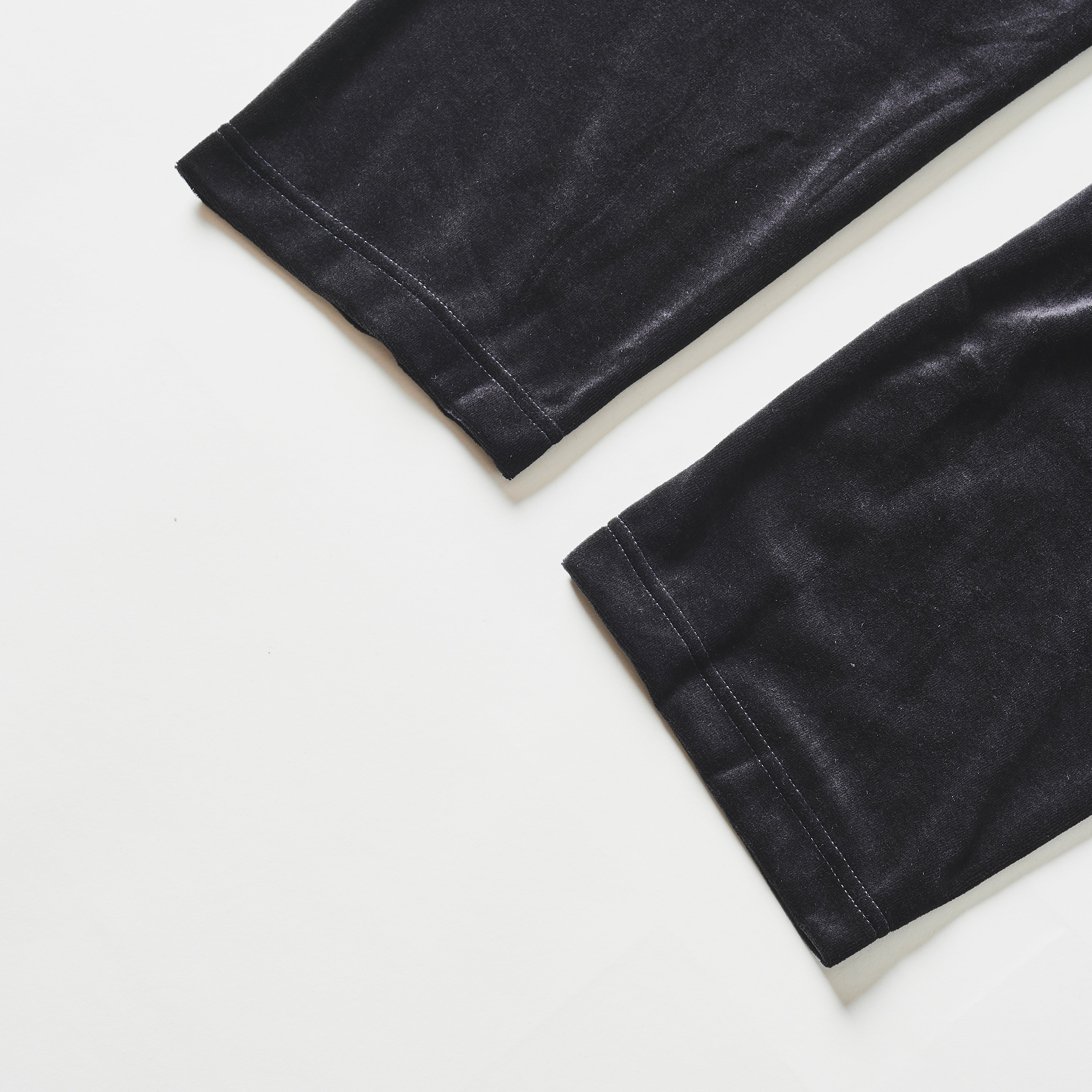 #3602-V3 E-Z Top : poly/cotton velour black (Shop Special)