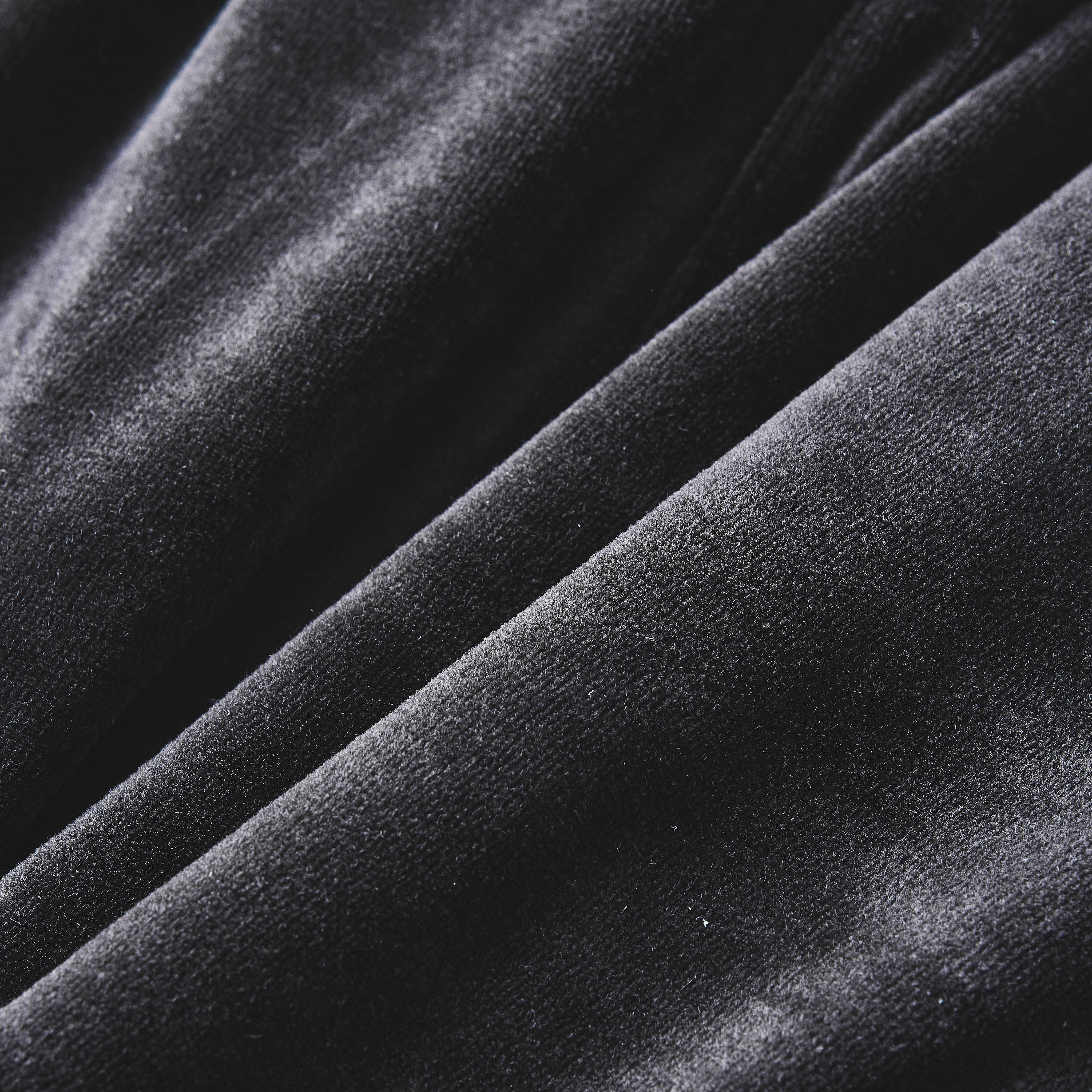 #3613-V3 E-Z Hoodie LLC 2 : poly/cotton velour black (Shop Special)
