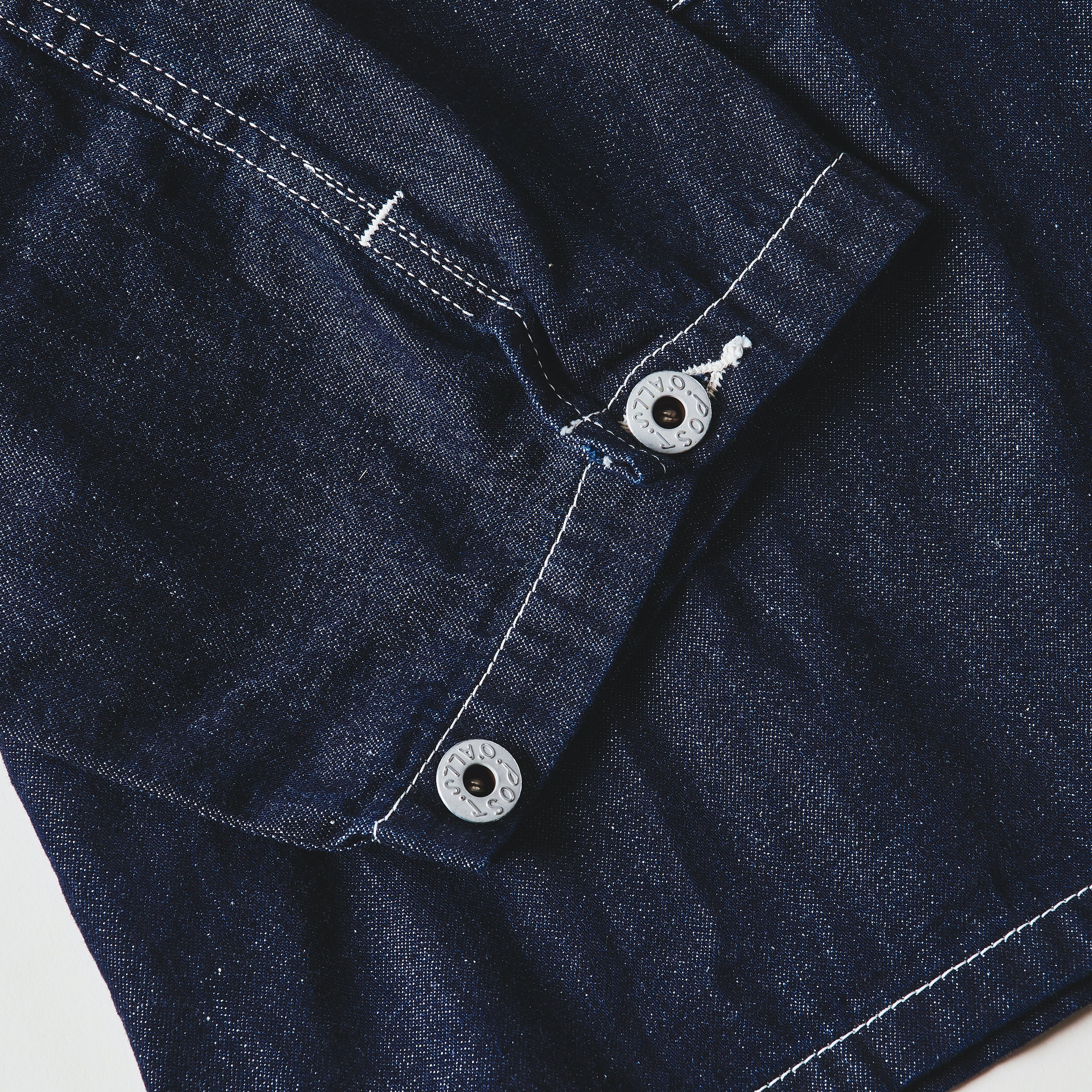 #1204-8DI ARMY SHIRT : 8 oz. denim indigo