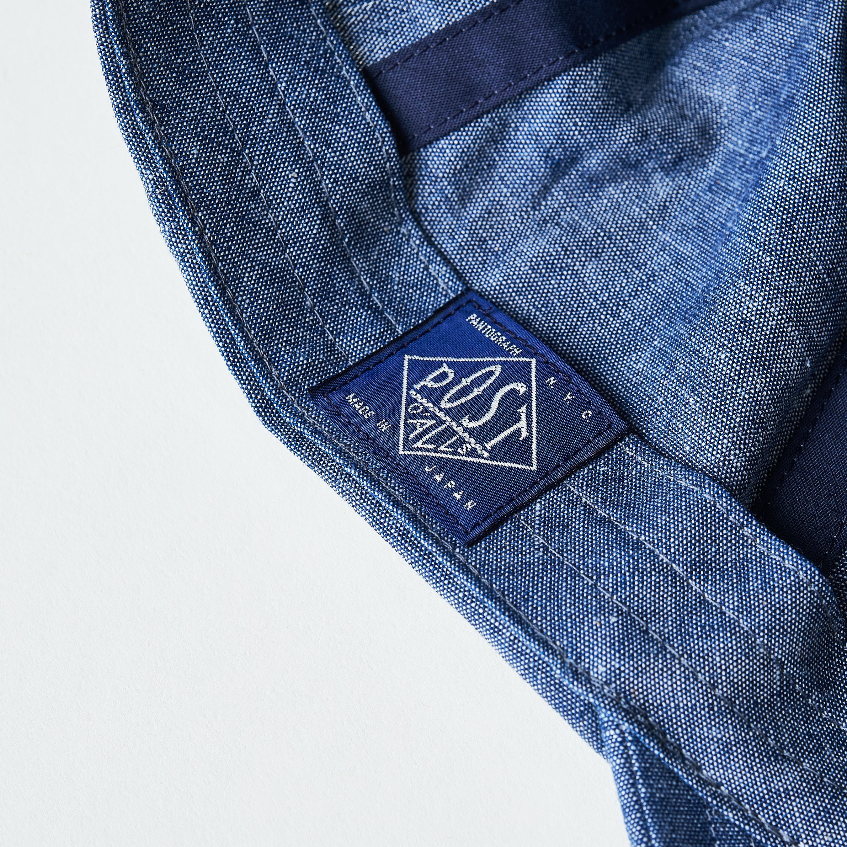 #3903 POST Ball Cap 11 : chambray indigo