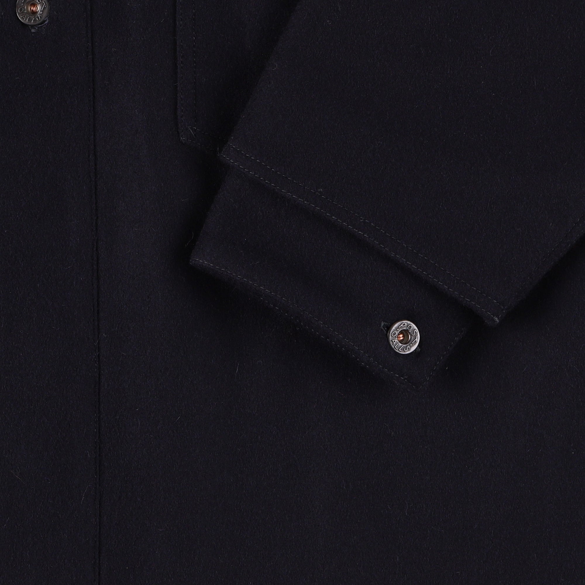#2133 POST LOGGER WM1 : wool melton navy