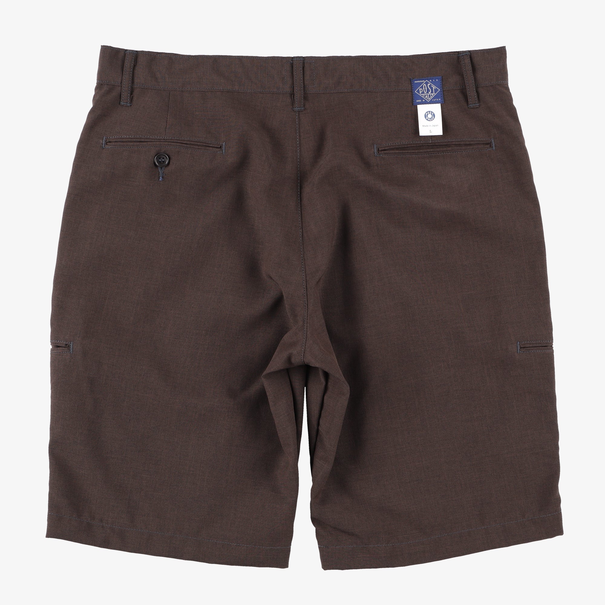 #2321S CITI-CRUZ Shorts PH2 : poly heather brown