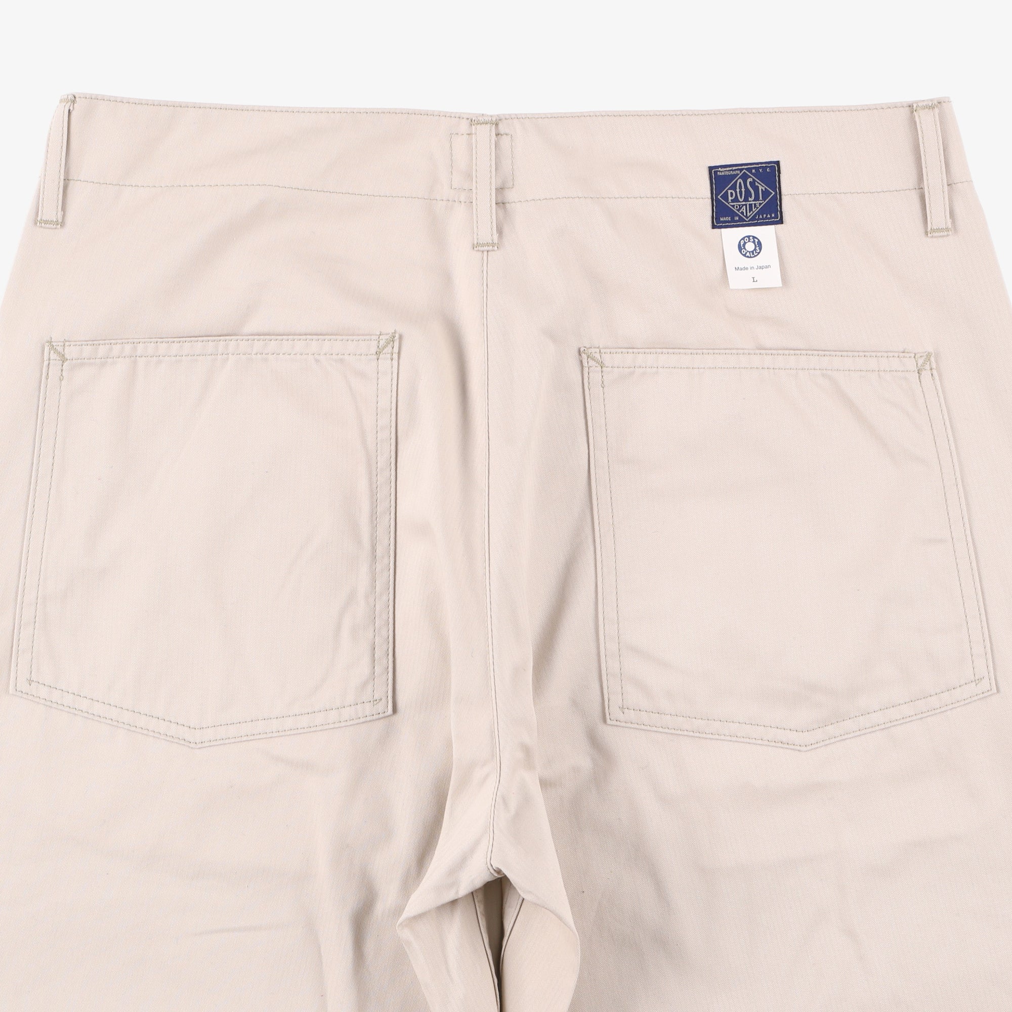 #2324 New Maker Pants FH3 : fine herringbone khaki