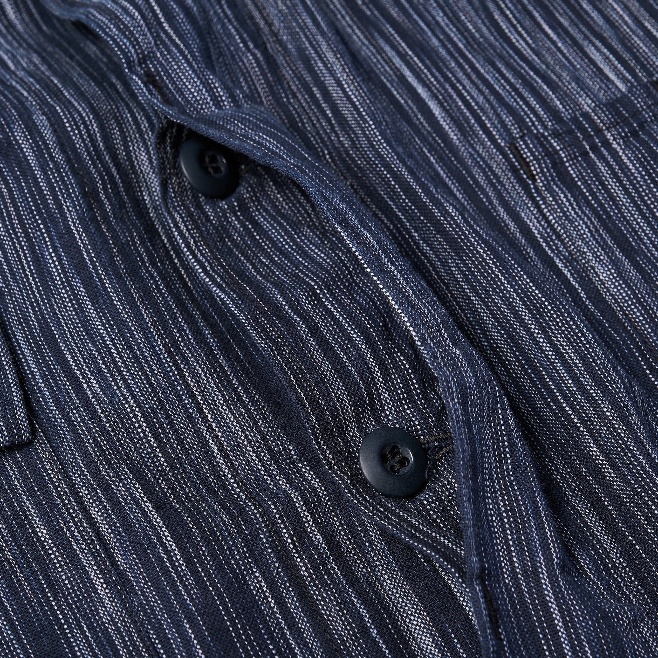 #1123 IKT BDU-R : ikat indigo