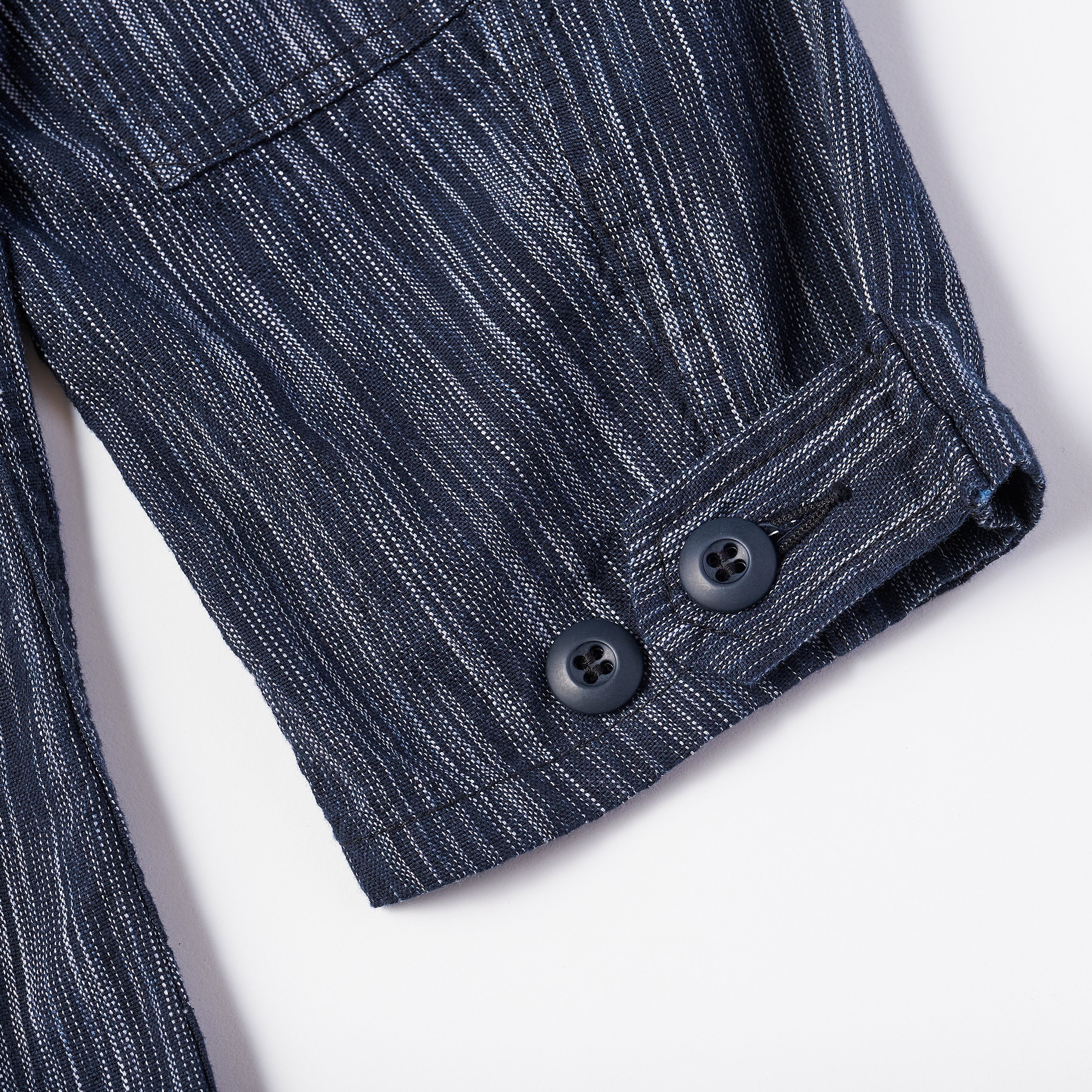 #1123 IKT BDU-R : ikat indigo