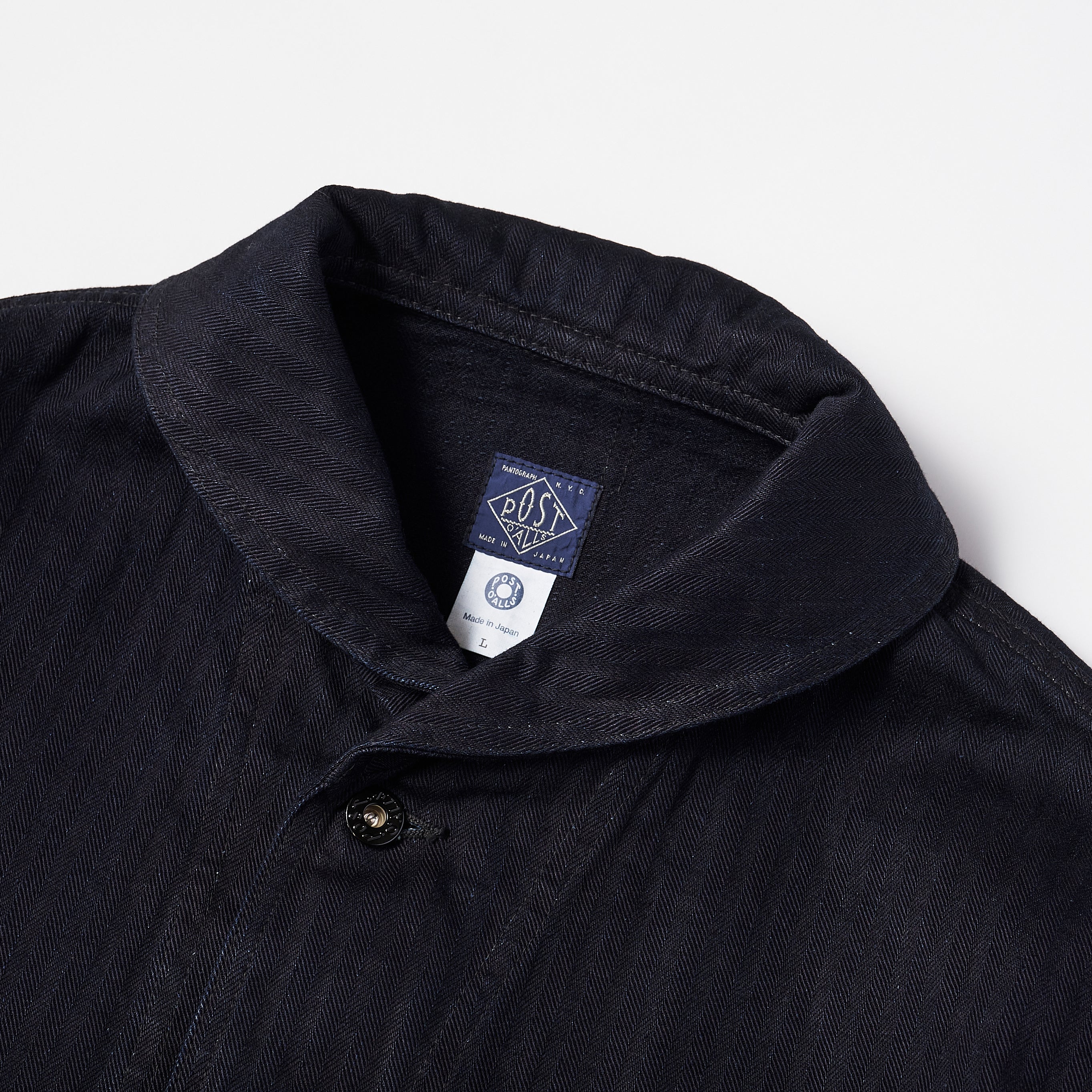 #2114R NAVY-BLU-R HBDN : herringbone denim navy