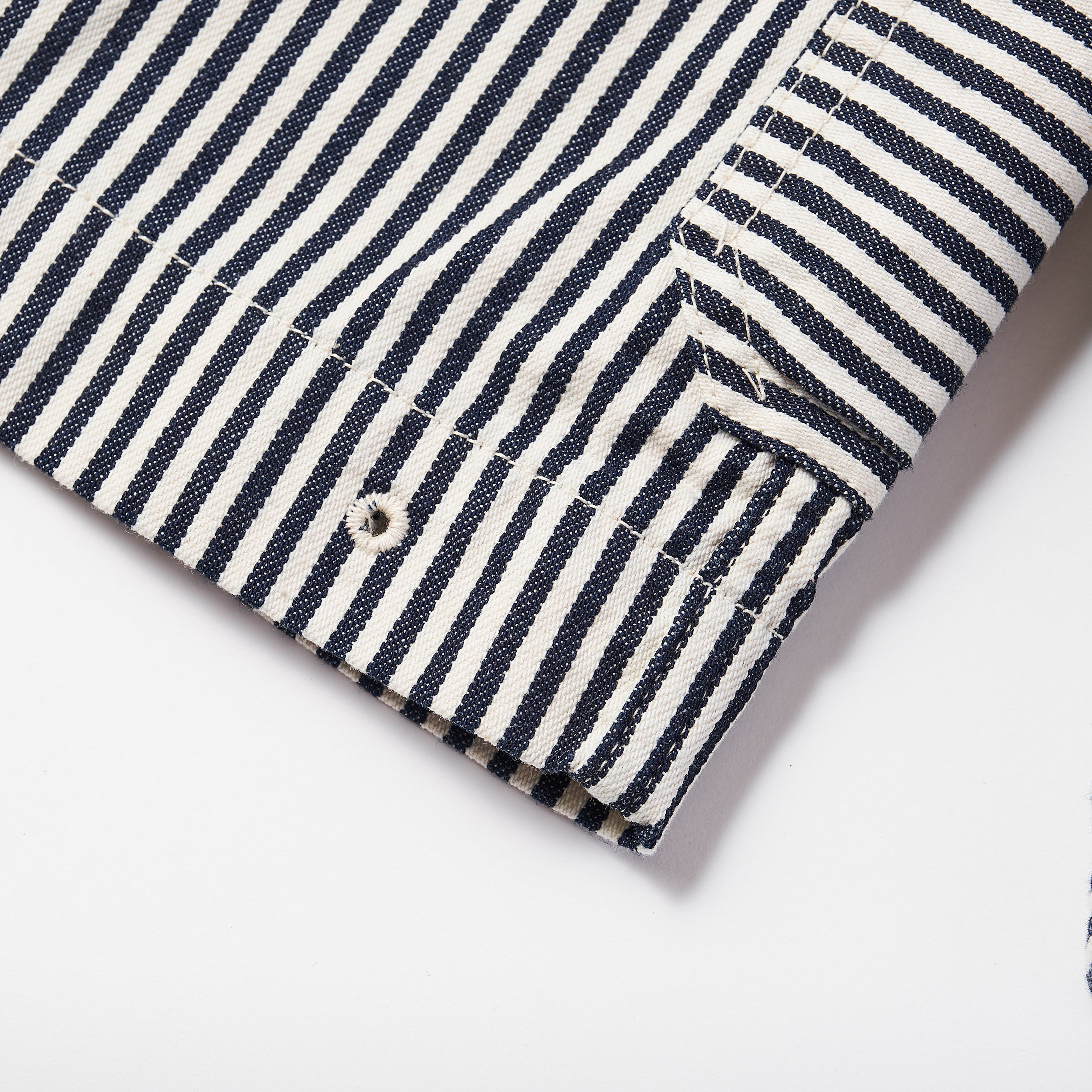 #2114R NAVY-BLU-R 03 : hickory stripe