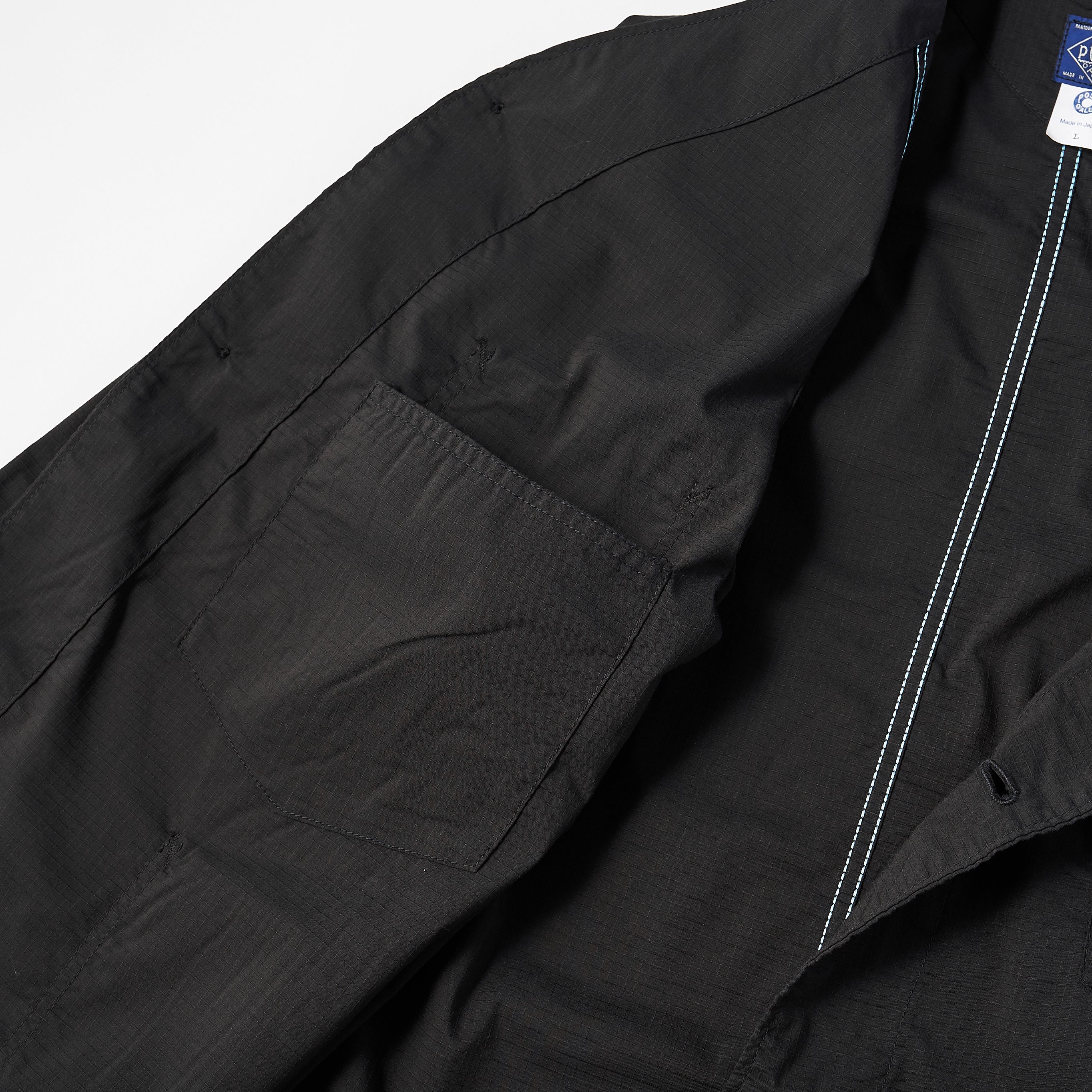 #3103 RS POST 42 DV : poly feather ripstop black
