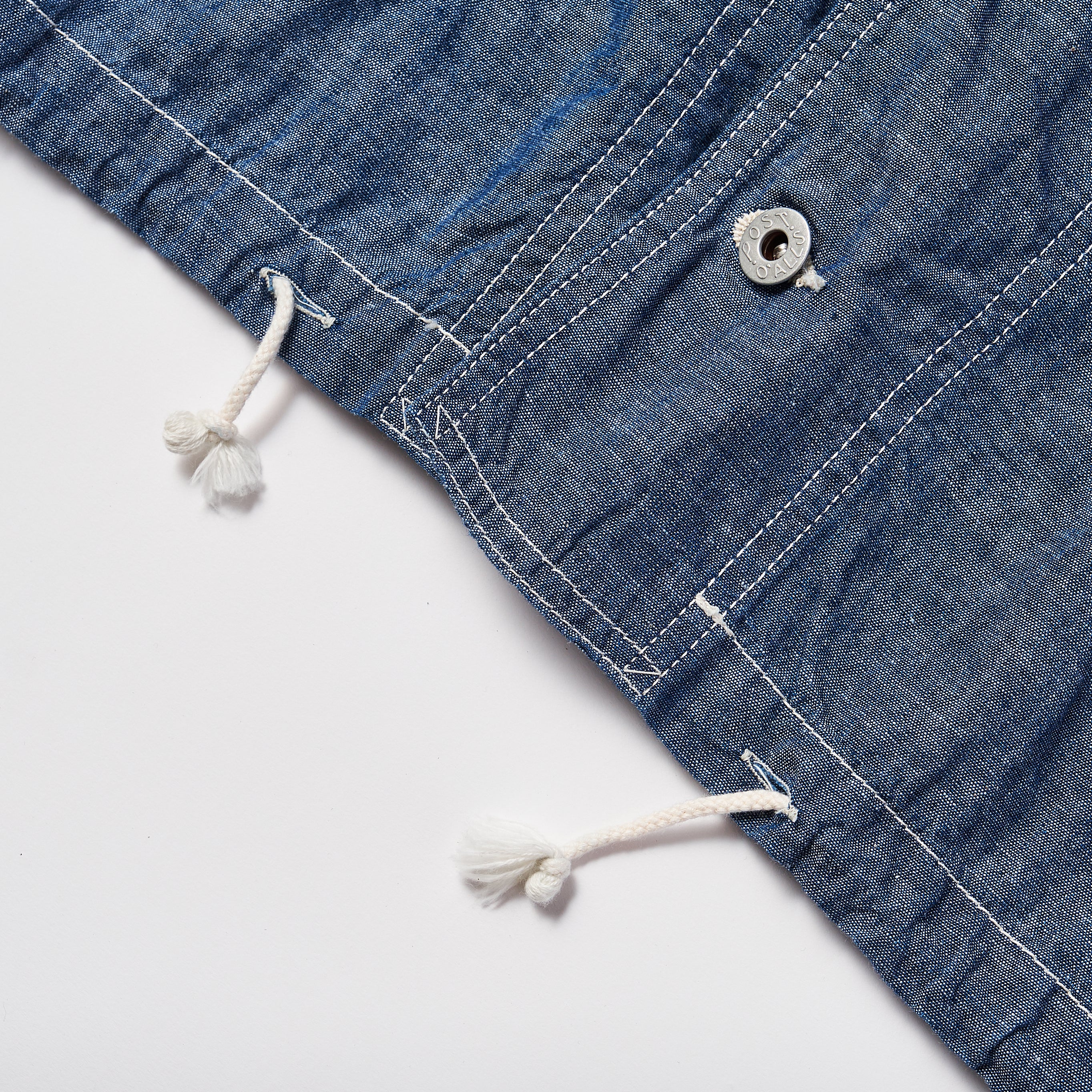 #1114R NAVY Parka 3-R 11 : chambray indigo