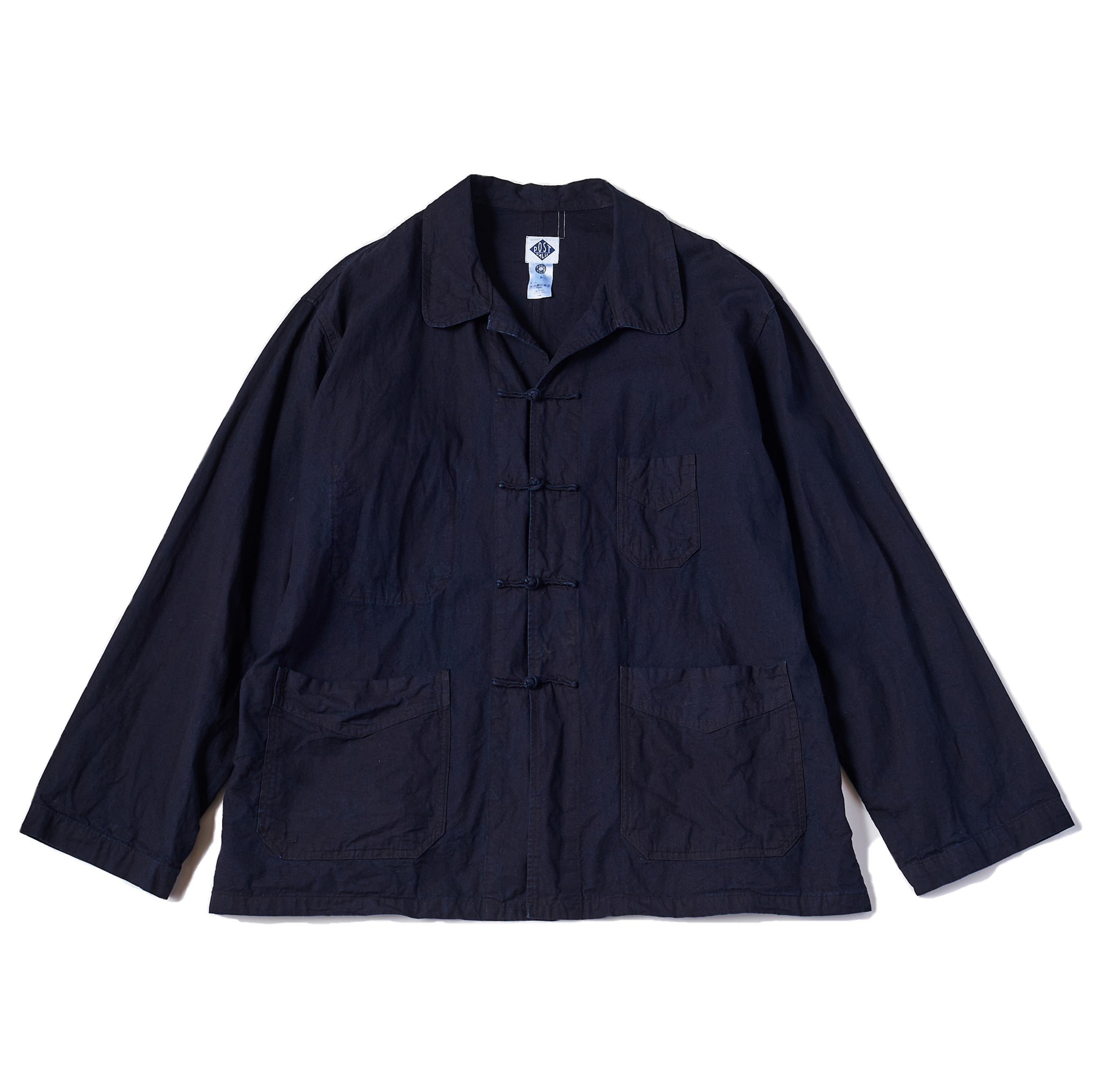 #3107C-IS POST Chinois : indigo sheeting indigo