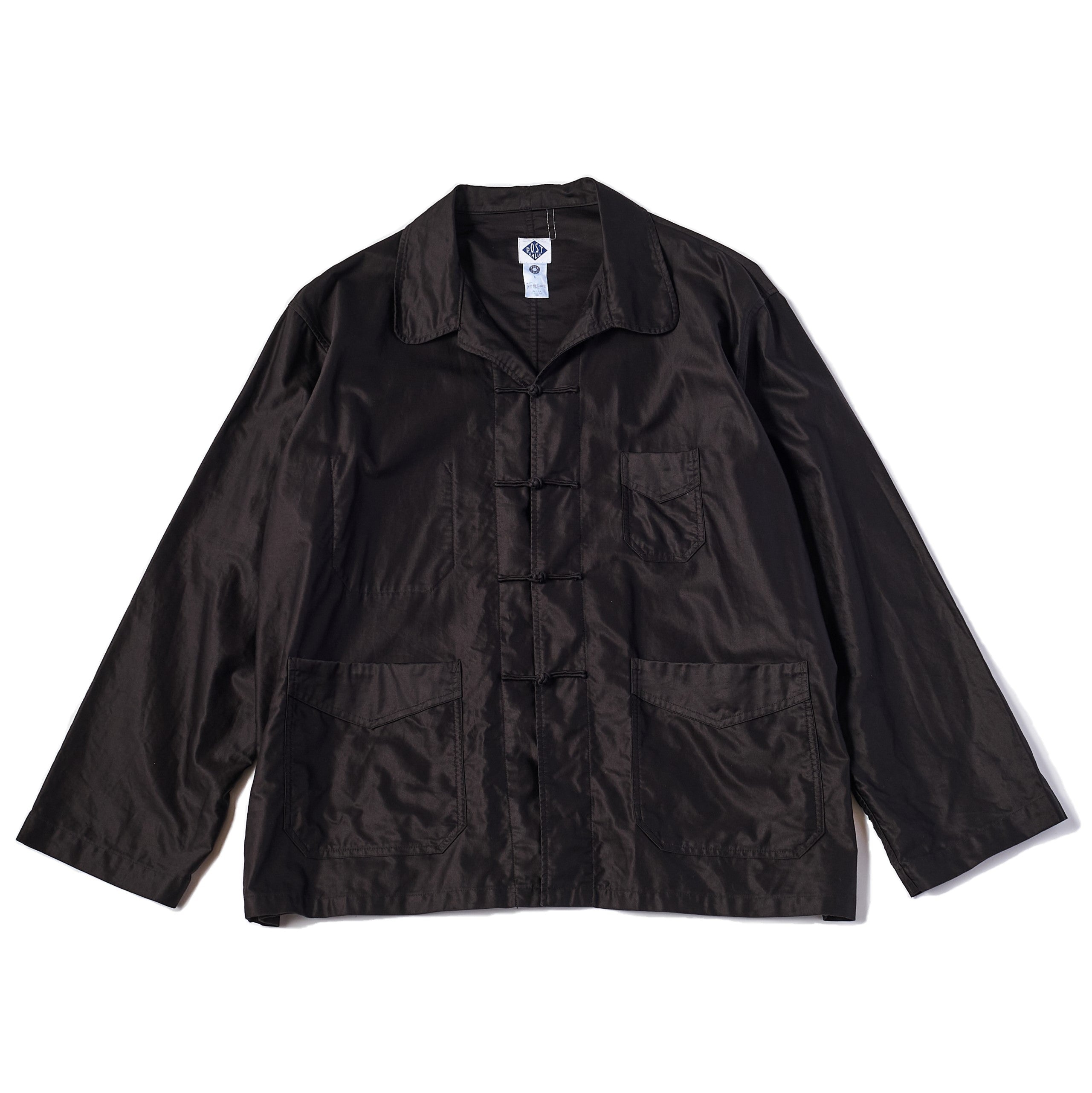 #3107C-LM POST Chinois : light moleskin black