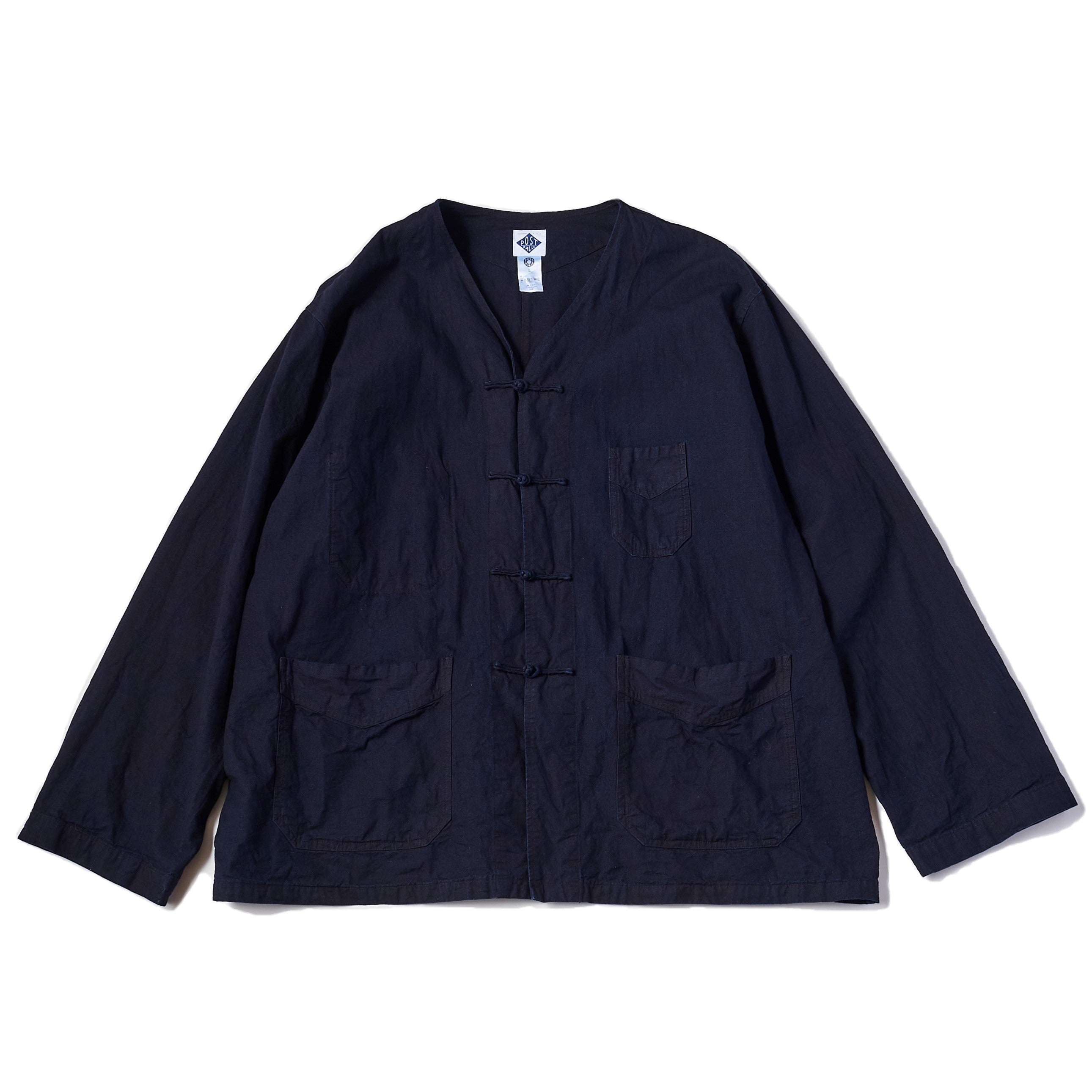 #3109C-IS POST Chinois DV : indigo sheeting indigo