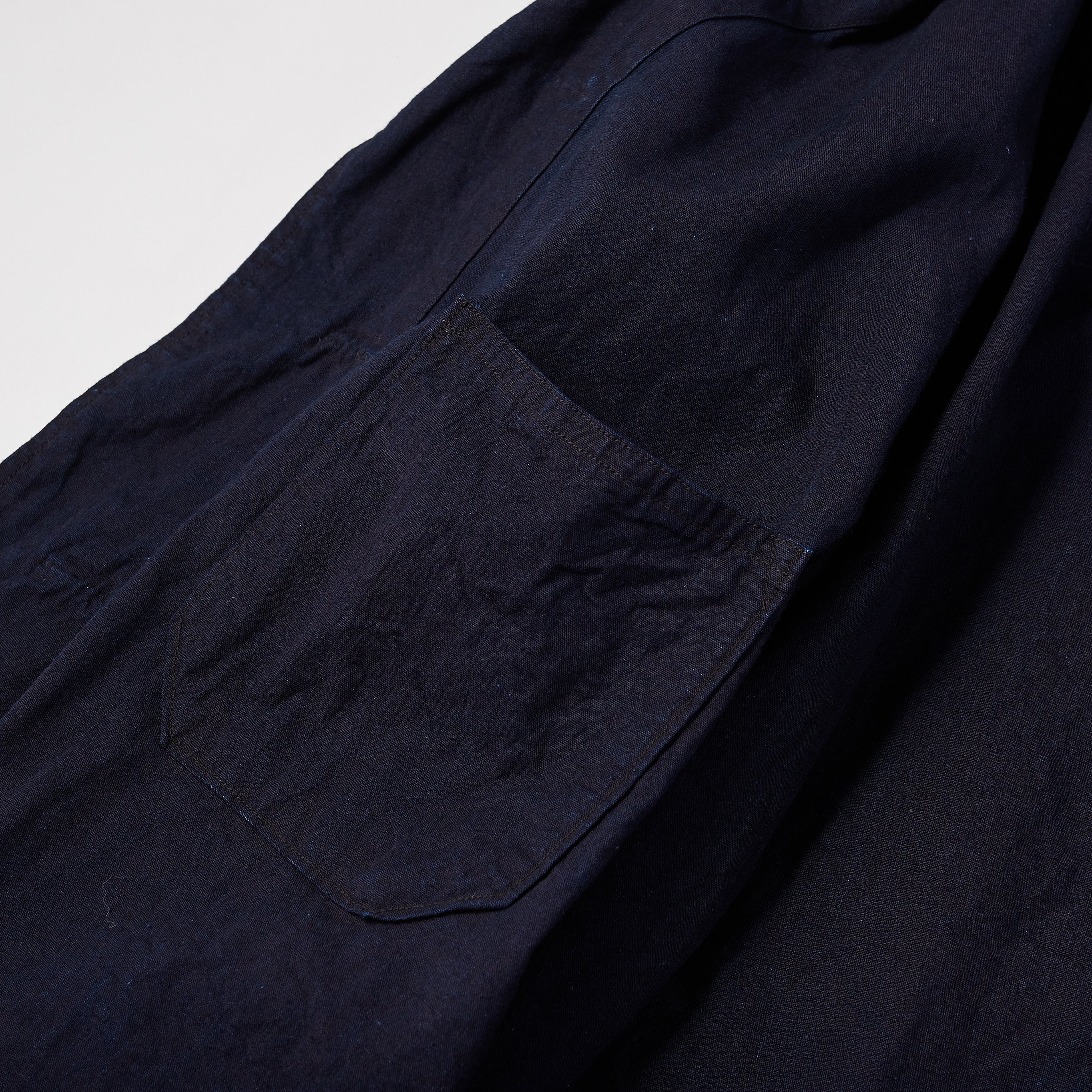 #3109C-IS POST Chinois DV : indigo sheeting indigo