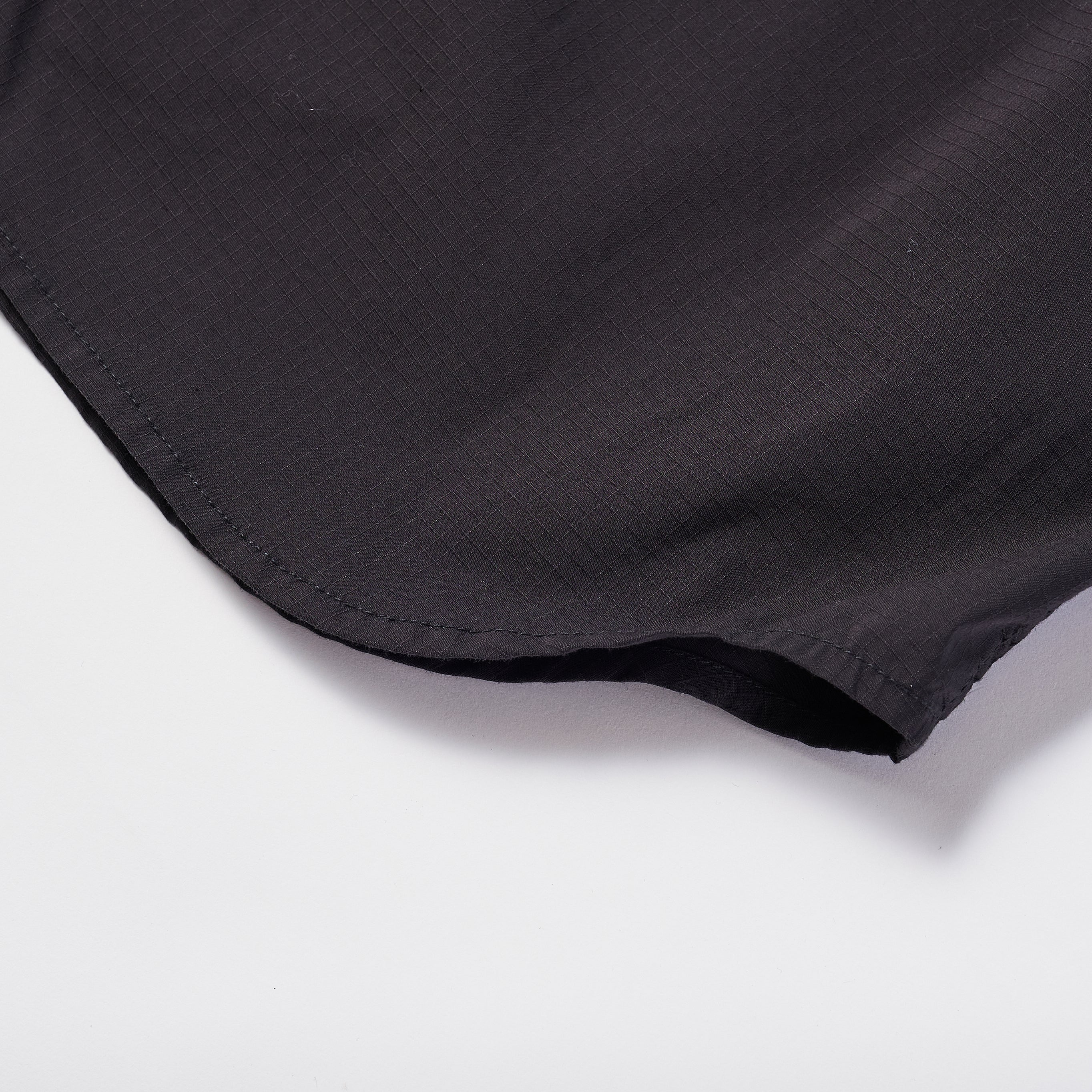 #3204 RS BDU Shirt : poly feather ripstop black