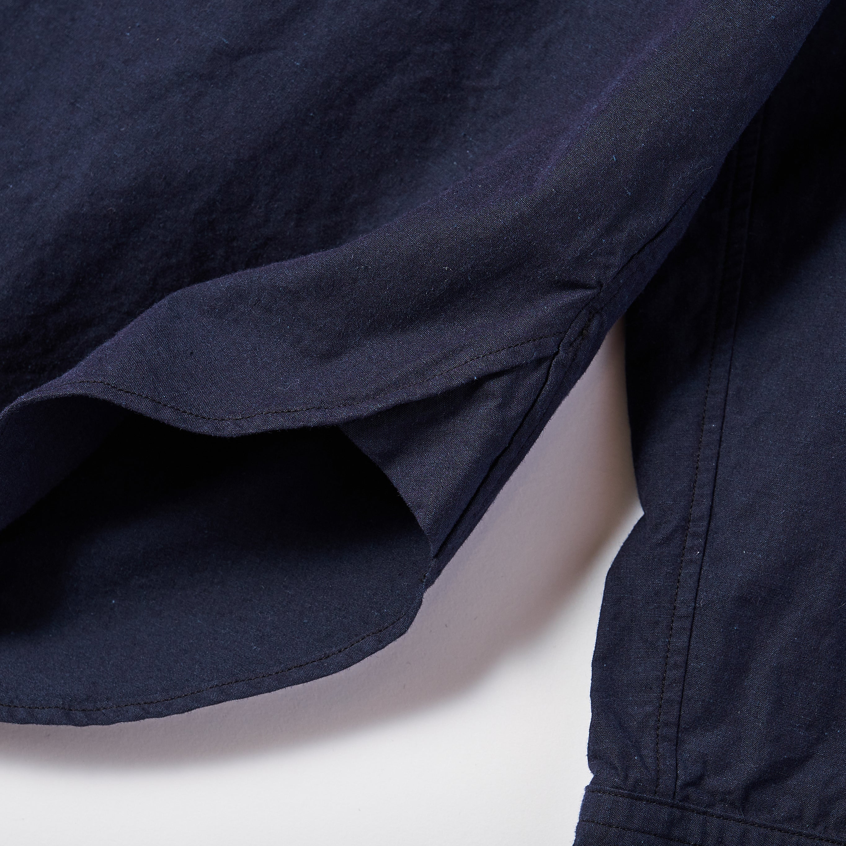 #3211 CLSN NEUTRA 3 : cotton x linen sheeting navy
