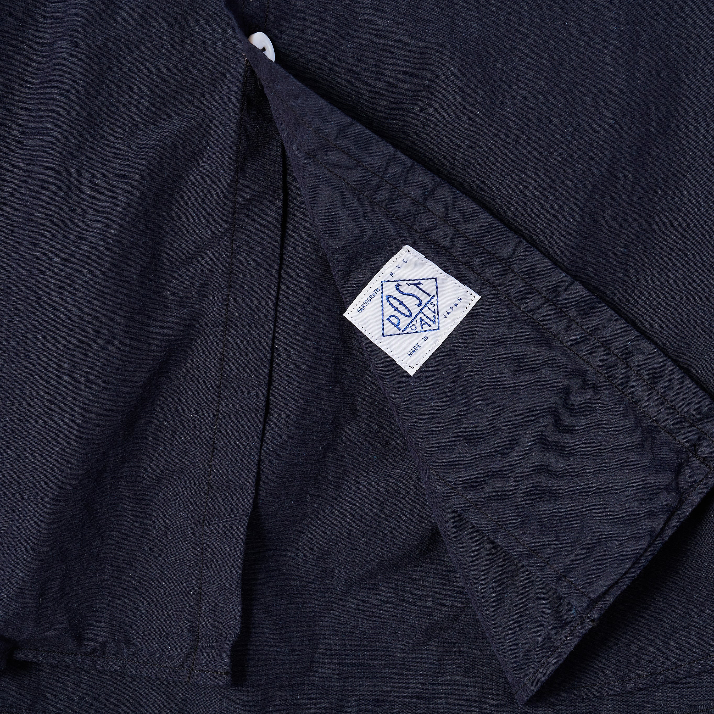 #3211 CLSN NEUTRA 3 : cotton x linen sheeting navy