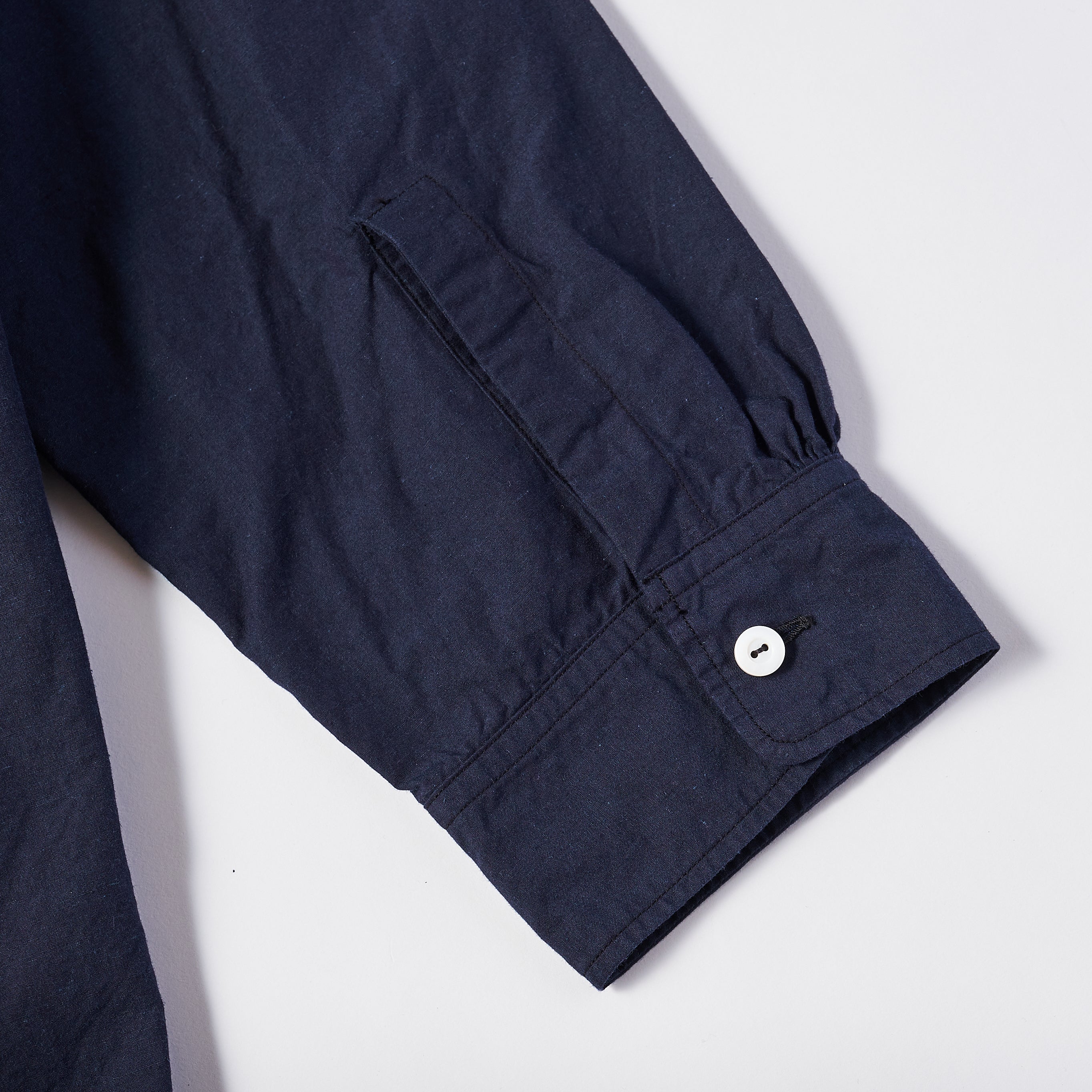 #3211 CLSN NEUTRA 3 : cotton x linen sheeting navy