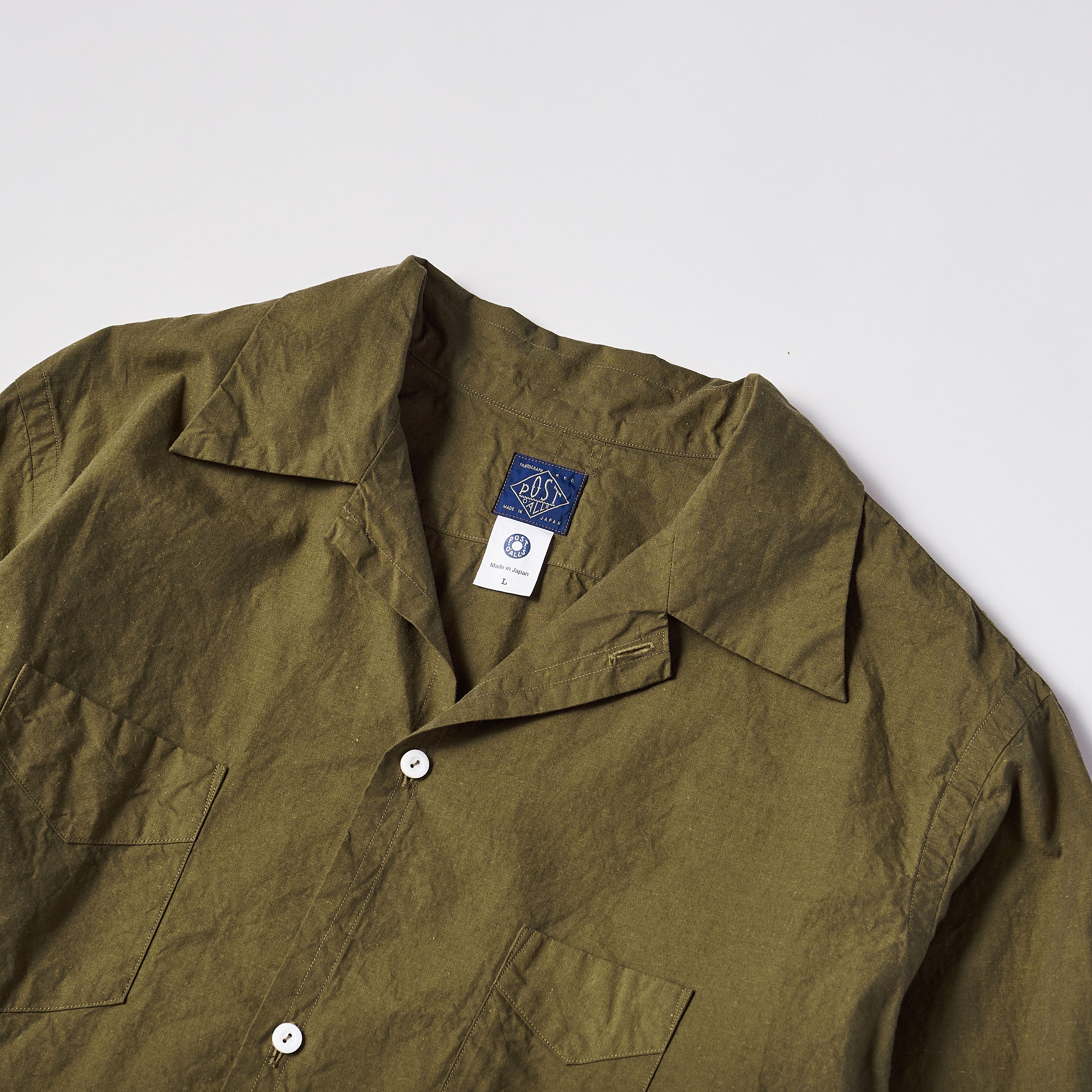 #3211 CLSO NEUTRA 3 : cotton x linen sheeting olive
