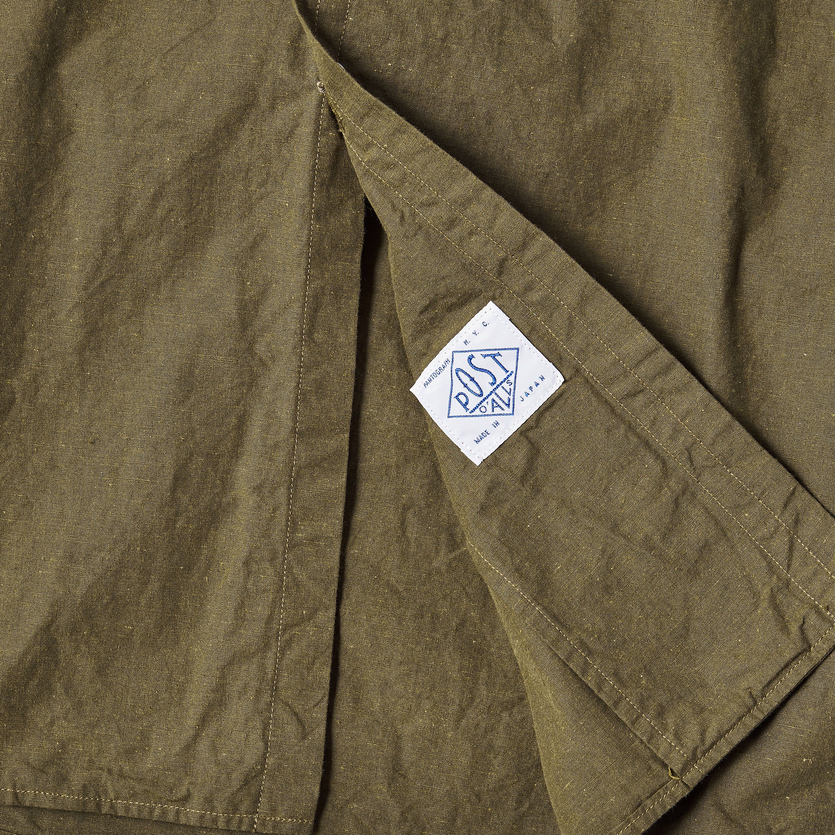 #3211 CLSO NEUTRA 3 : cotton x linen sheeting olive
