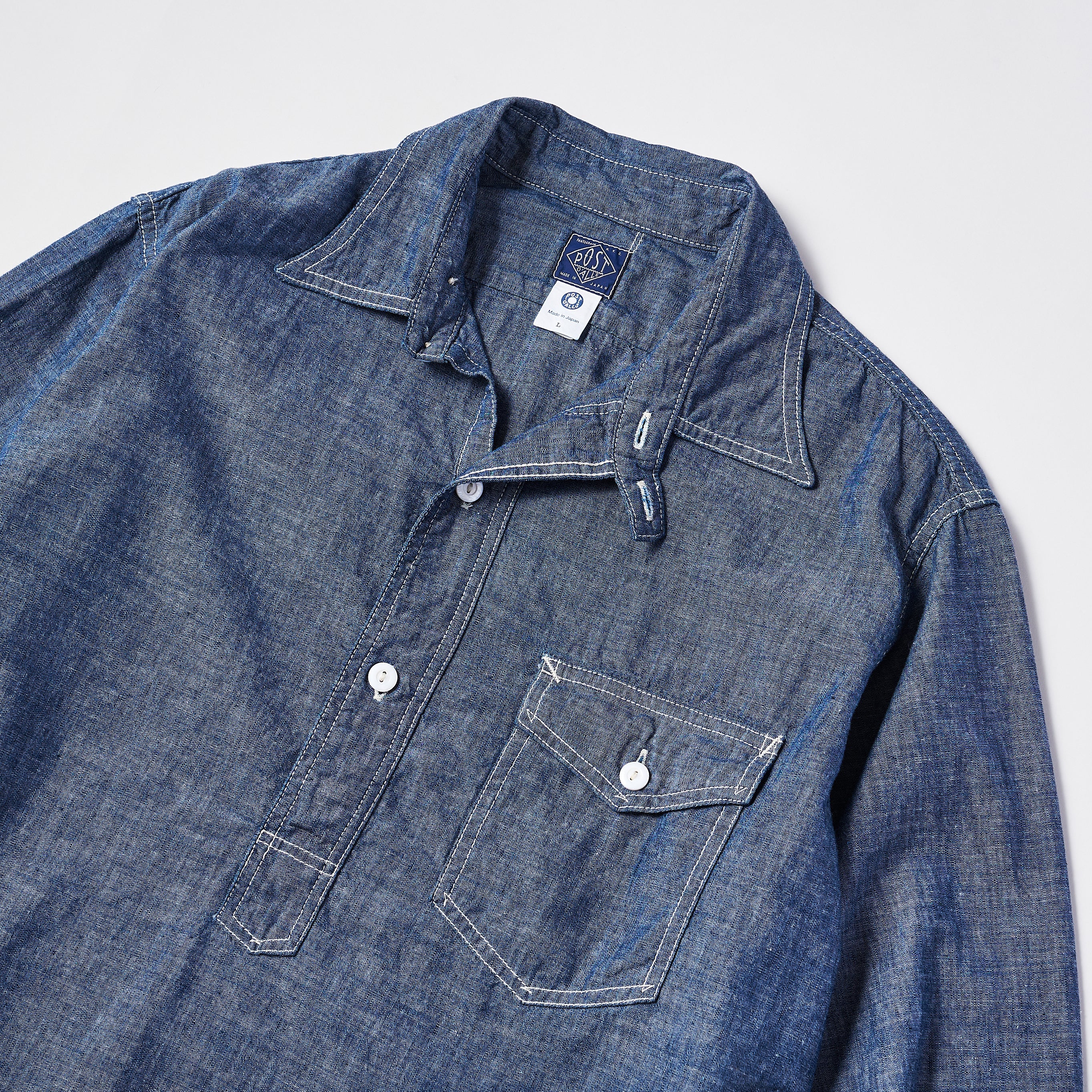 #3213 11 The NAVY CUT : chambray indigo