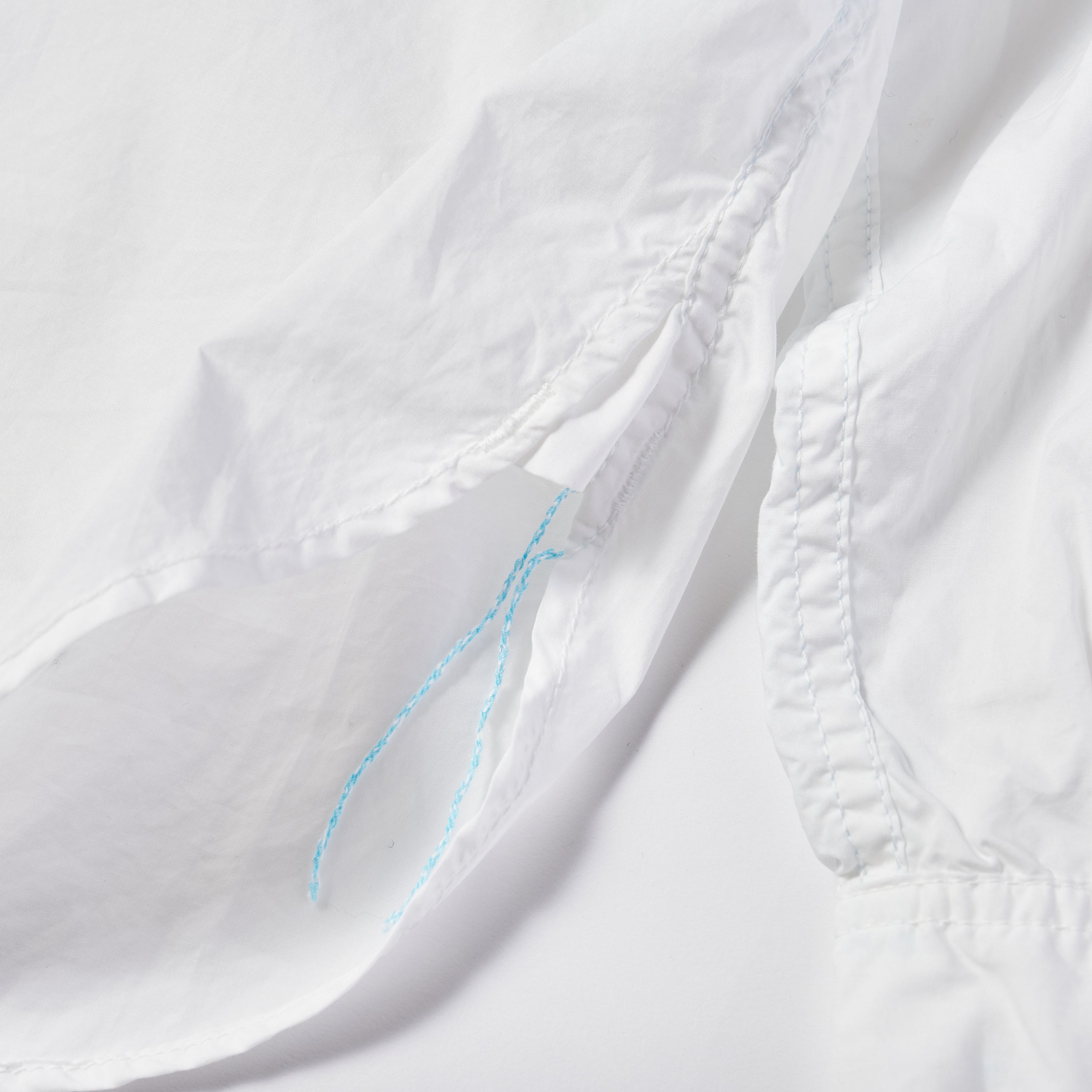 #3213 CPW The NAVY CUT : cotton poplin white