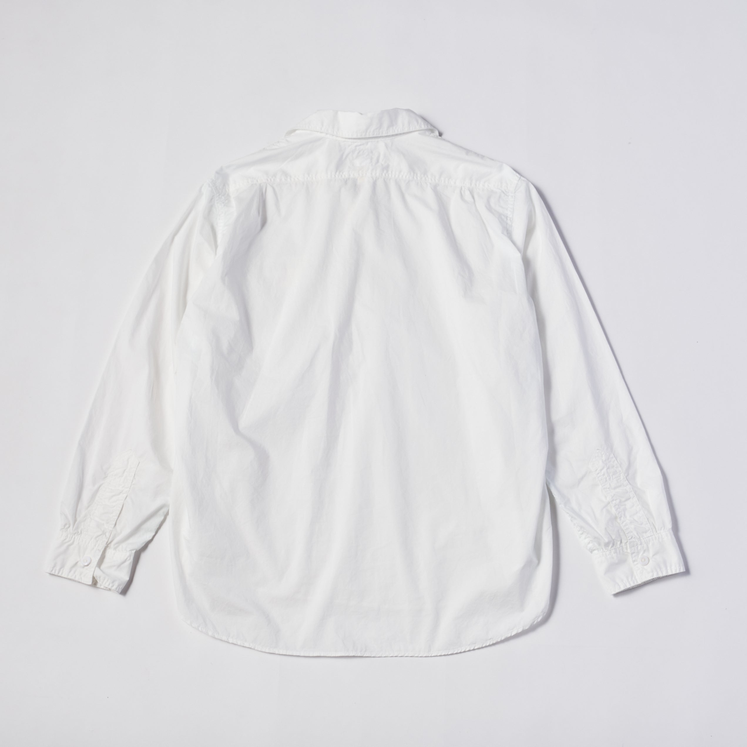 #3213 CPW The NAVY CUT : cotton poplin white
