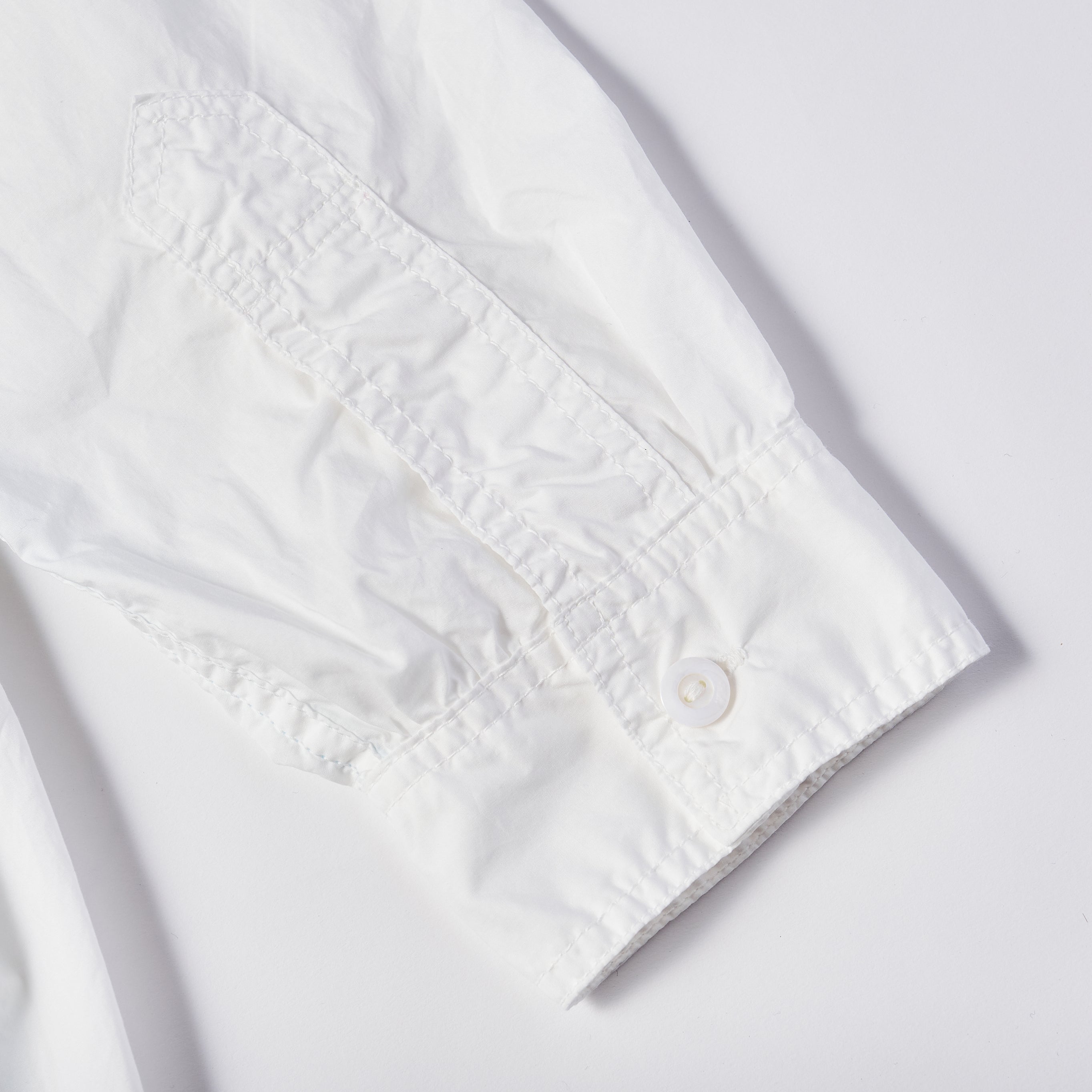 #3213 CPW The NAVY CUT : cotton poplin white