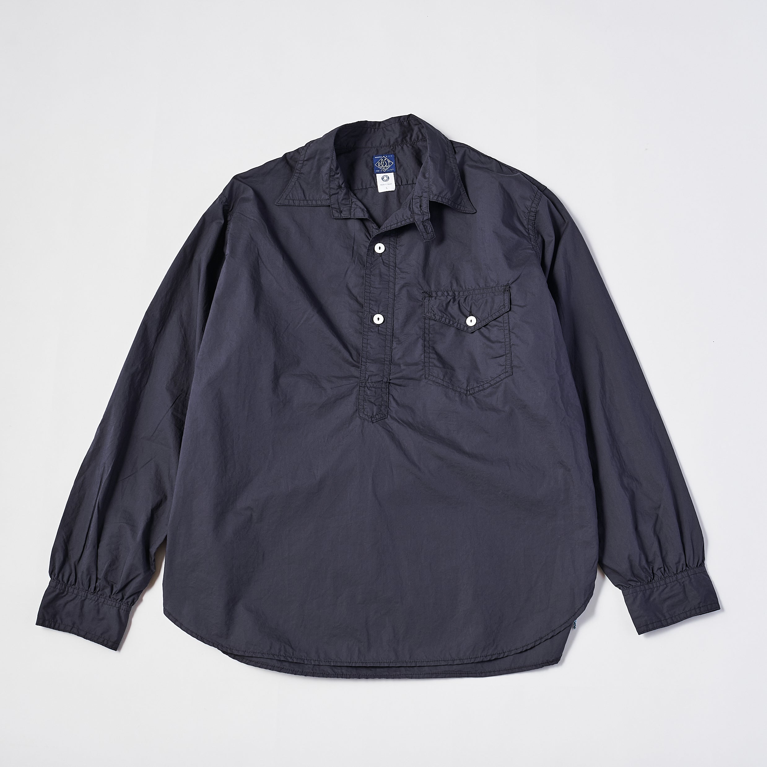 #3213 CPN The NAVY CUT : cotton poplin navy