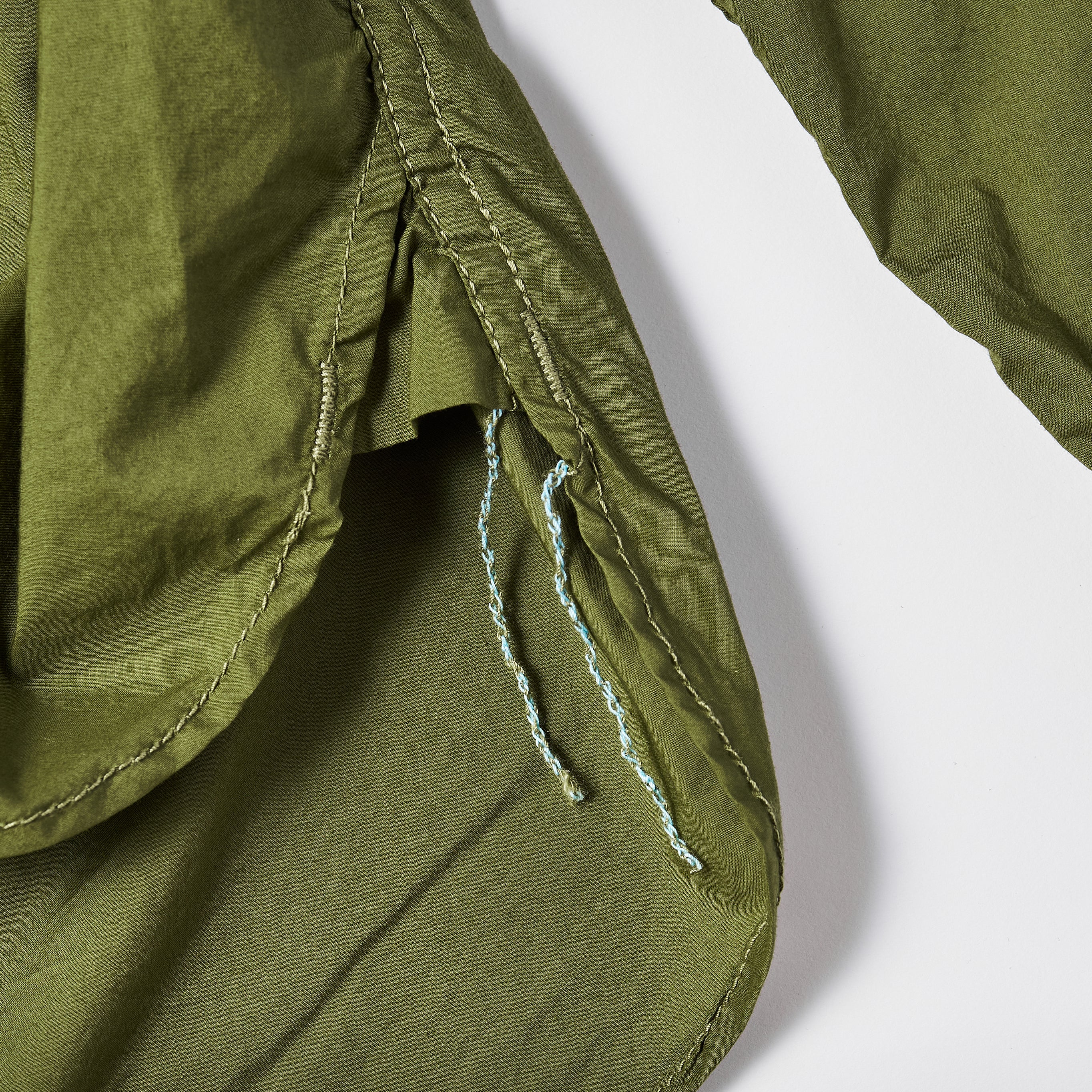 #3213 CPO The NAVY CUT : cotton poplin olive
