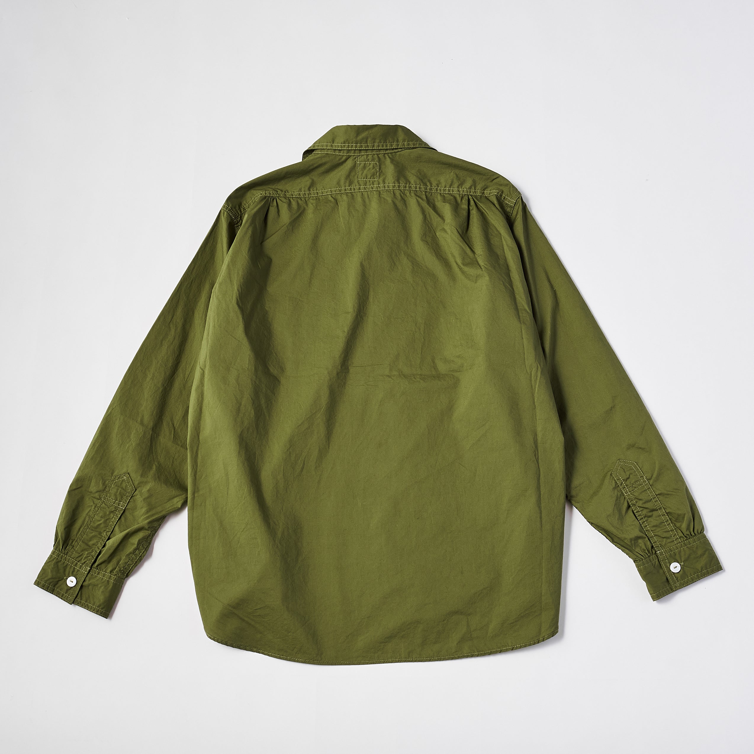 #3213 CPO The NAVY CUT : cotton poplin olive