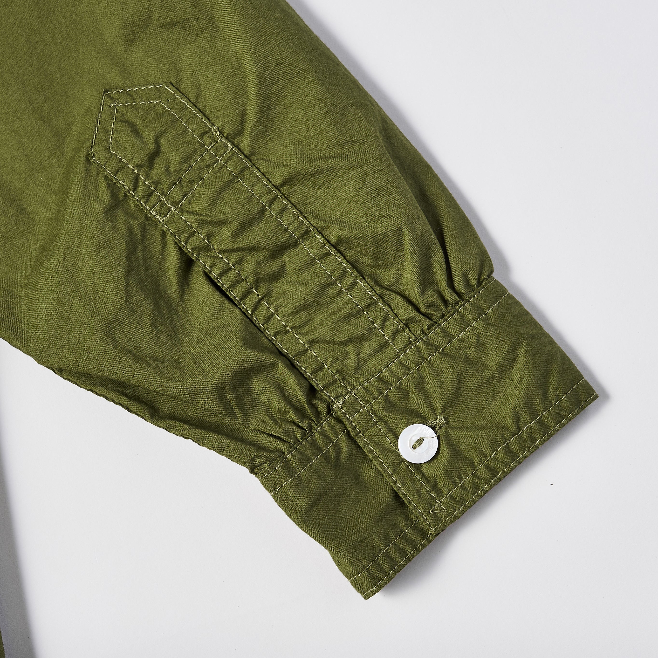 #3213 CPO The NAVY CUT : cotton poplin olive